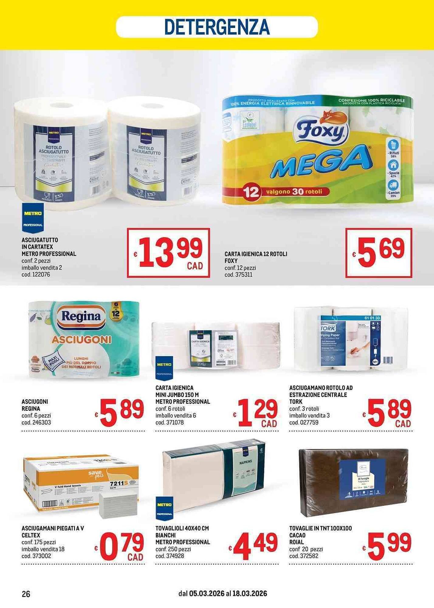 Volantino Metro (2026-03-05 - 2026-03-18)