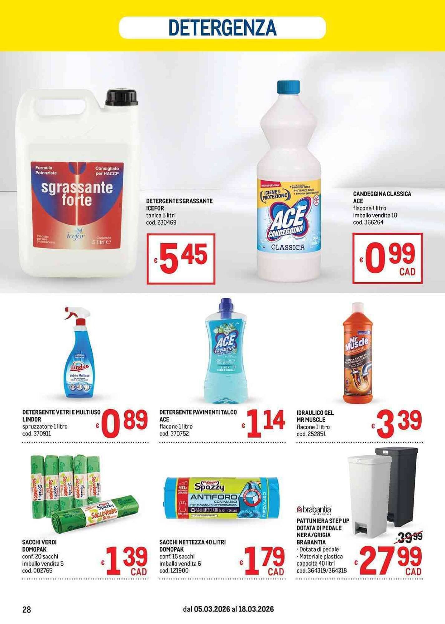 Volantino Metro (2026-03-05 - 2026-03-18)