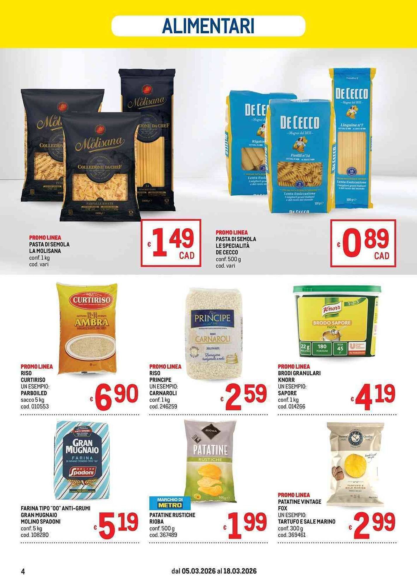 Volantino Metro (2026-03-05 - 2026-03-18)