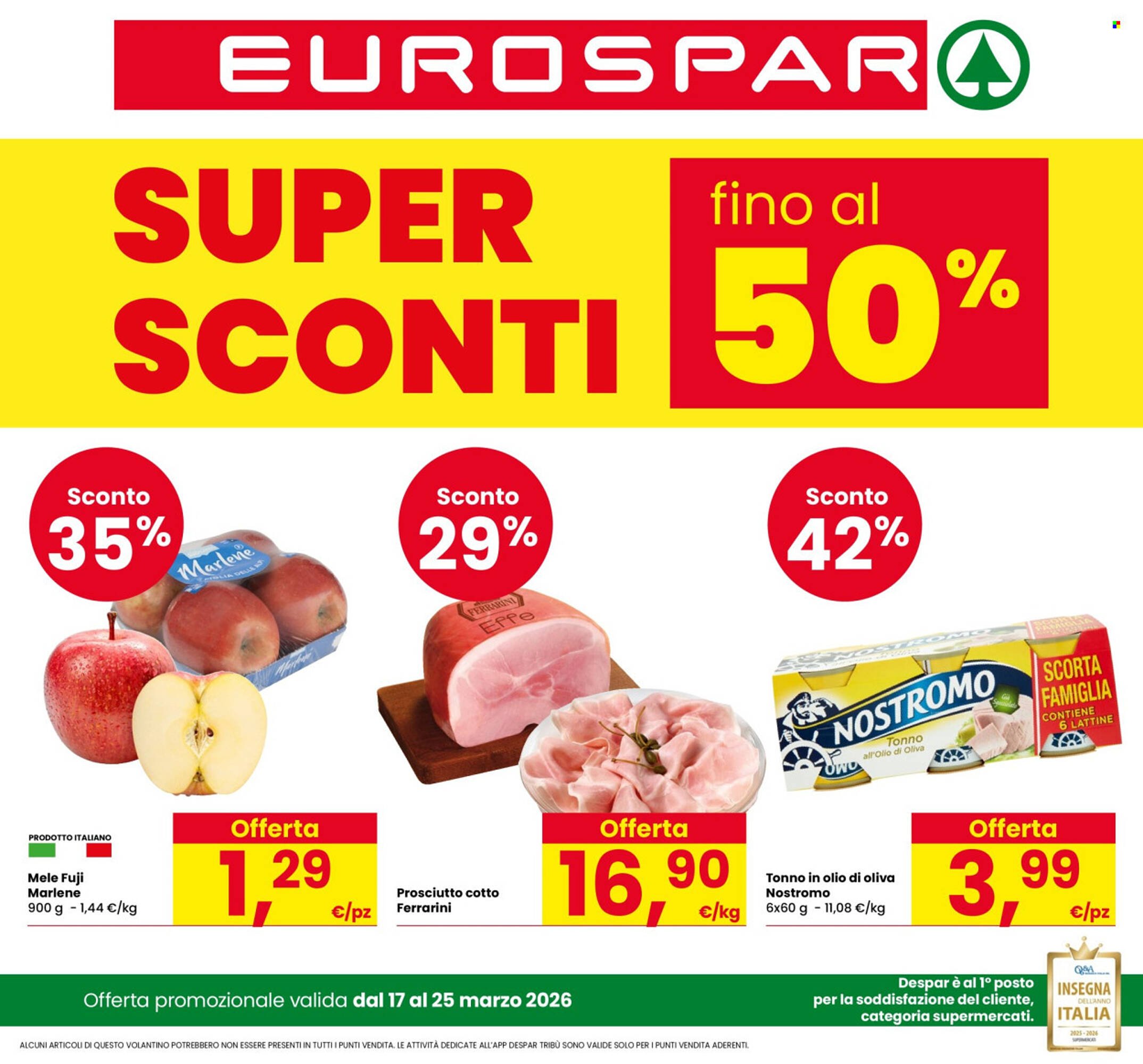 Volantino Eurospar (2026-03-17 - 2026-03-25)