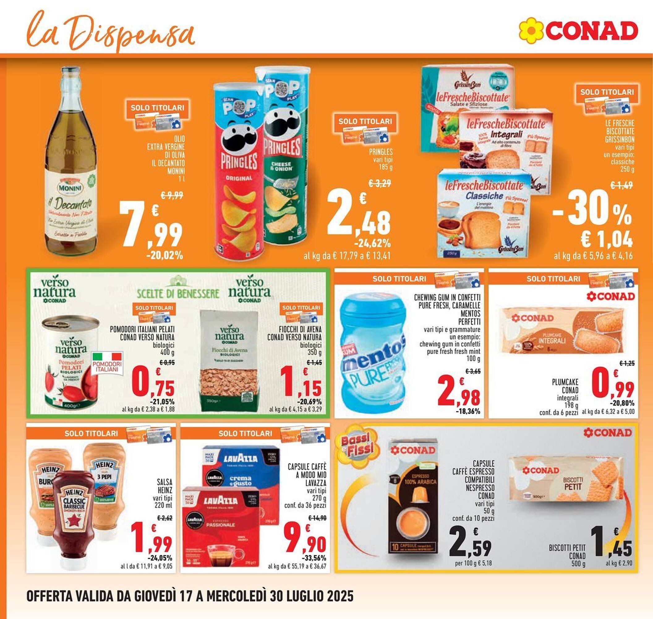 Volantino Conad (2025-07-17 - 2025-07-30)
