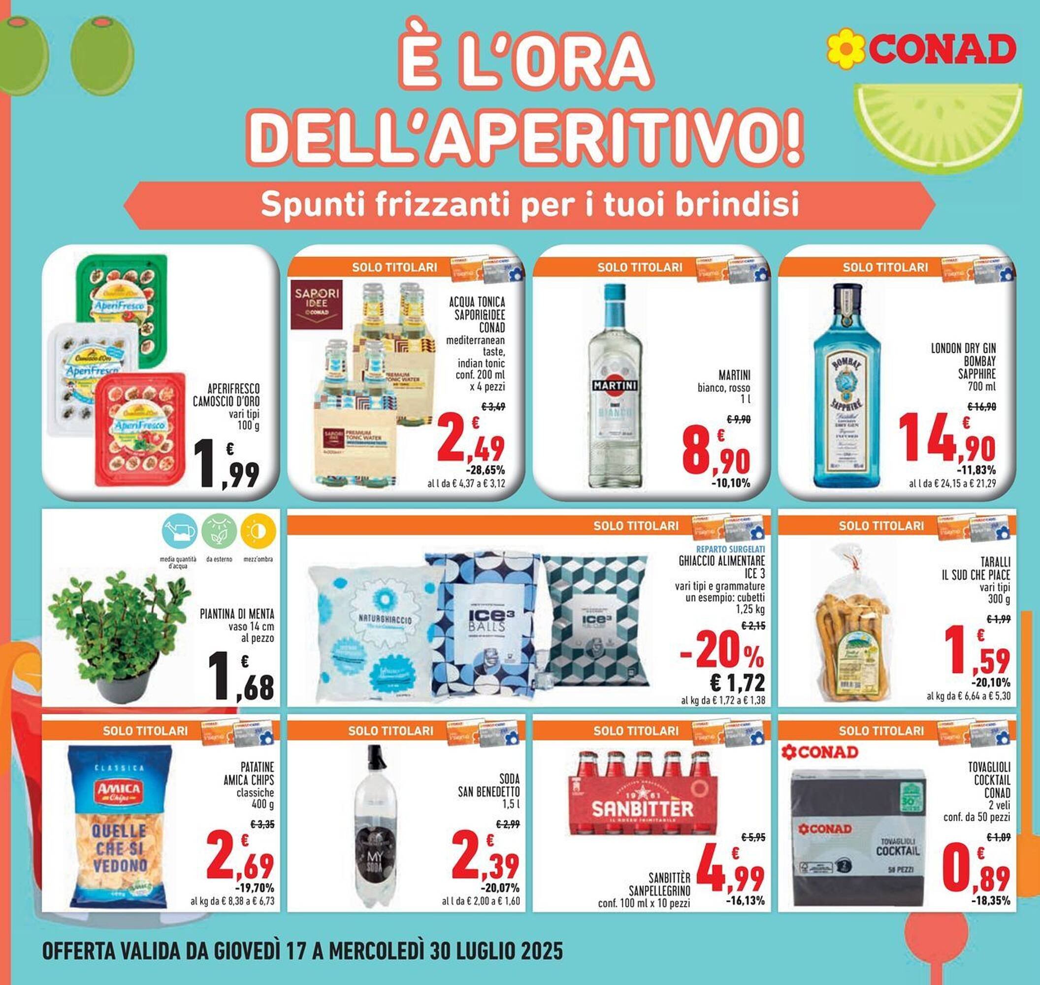 Volantino Conad (2025-07-17 - 2025-07-30)