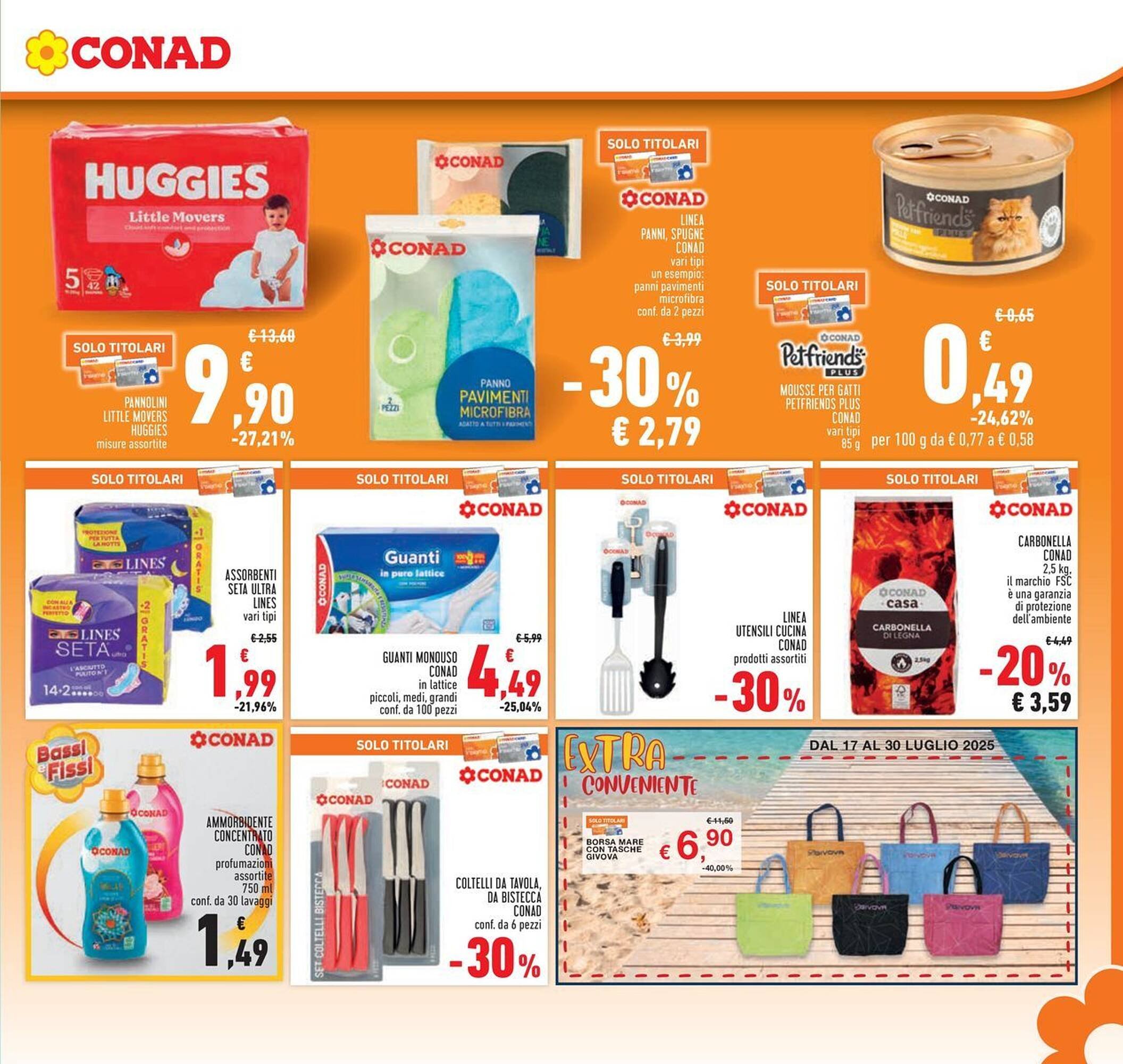 Volantino Conad (2025-07-17 - 2025-07-30)