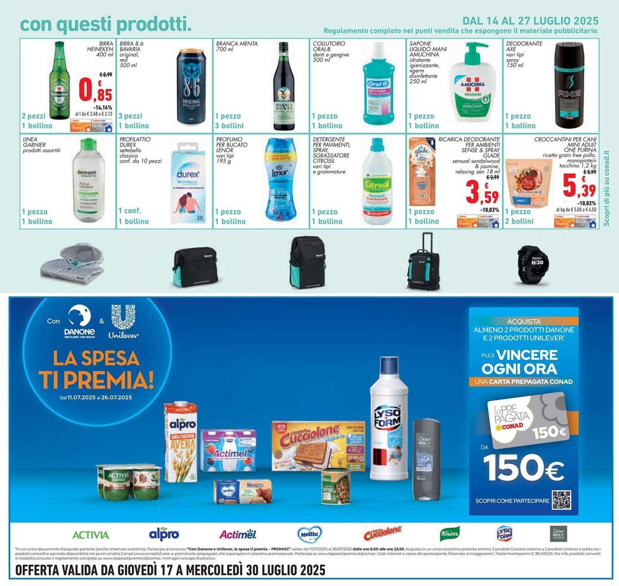 Volantino Conad (2025-07-17 - 2025-07-30)