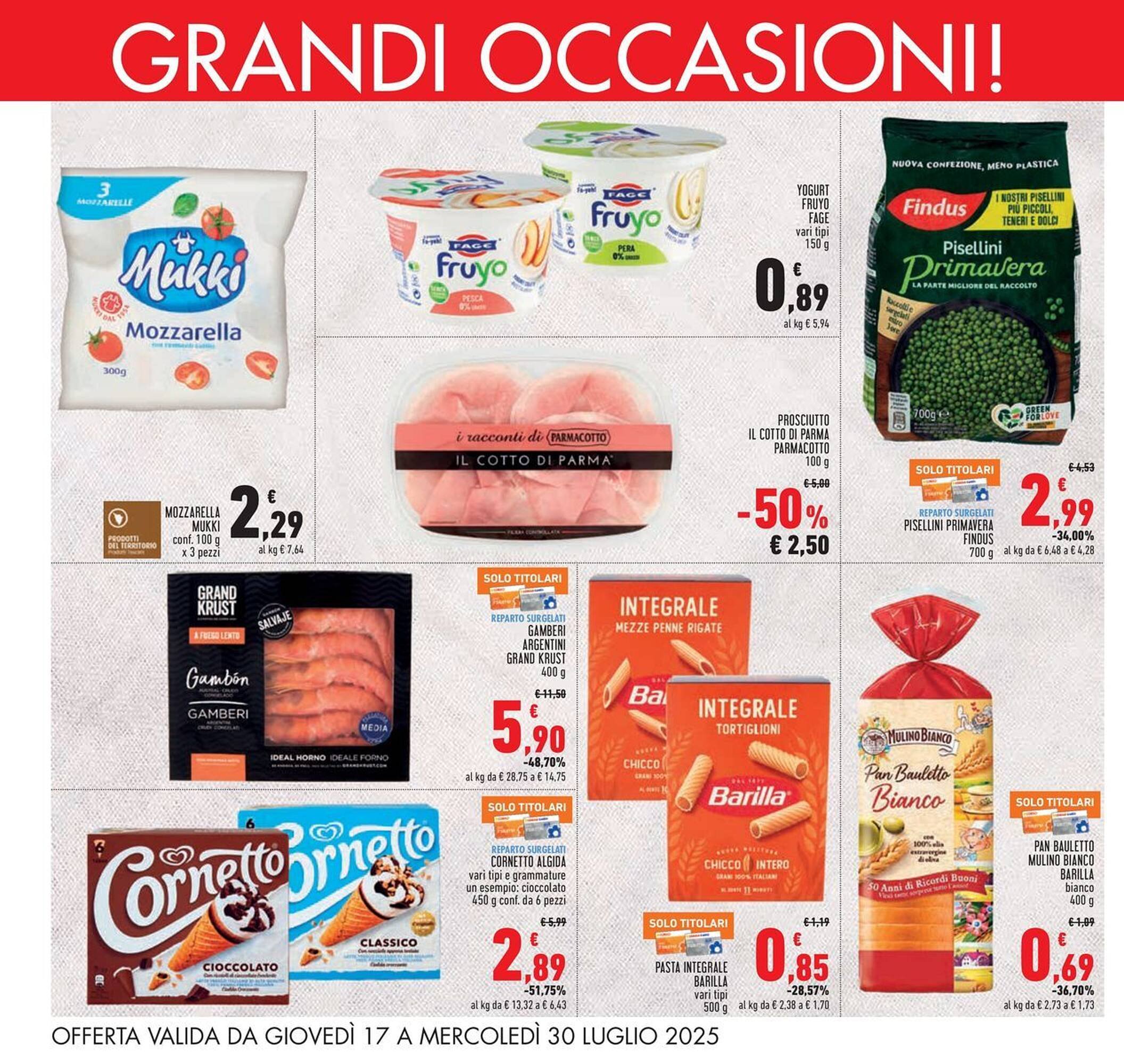 Volantino Conad (2025-07-17 - 2025-07-30)
