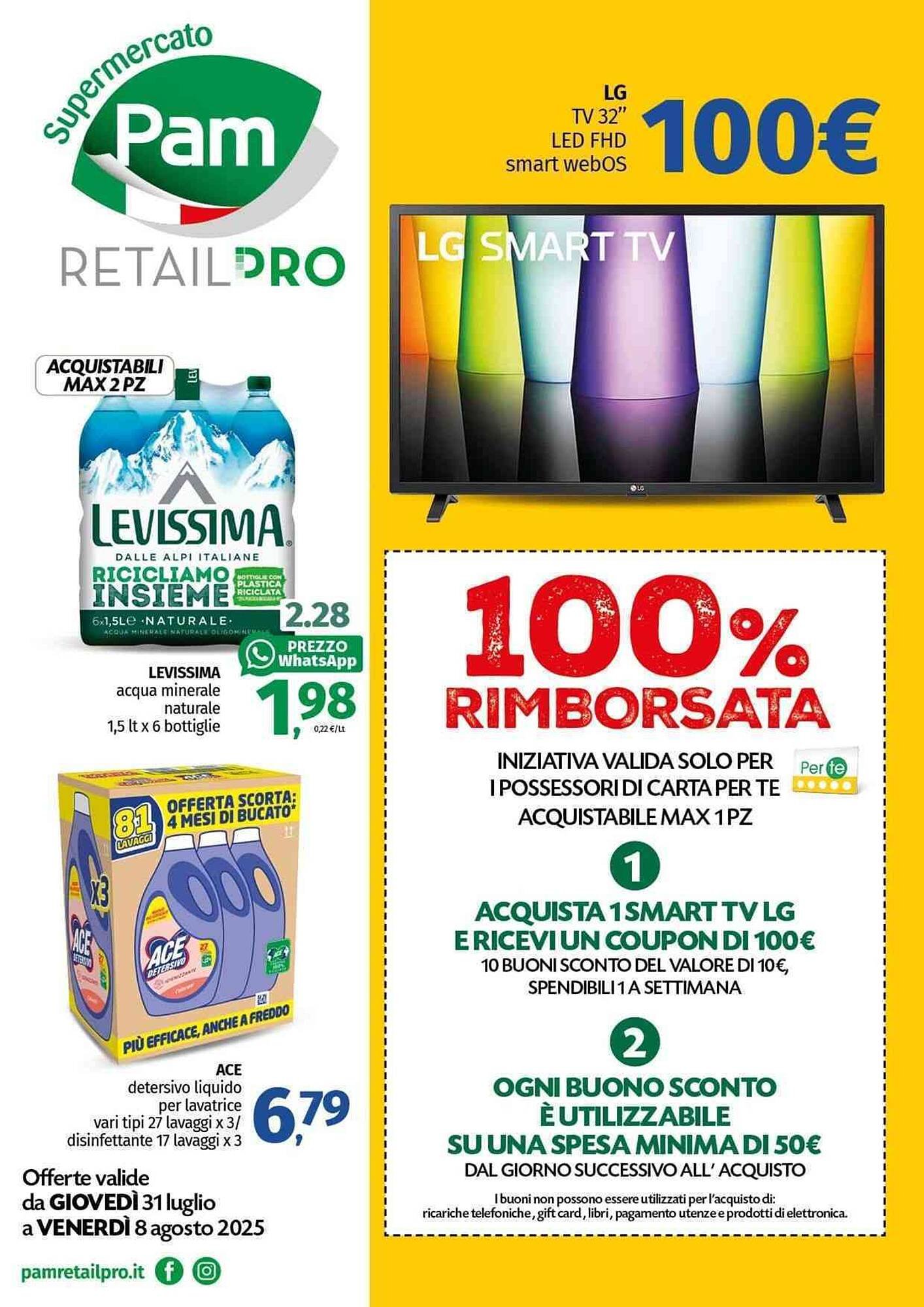 Volantino Pam (2025-08-01 - 2025-08-08)