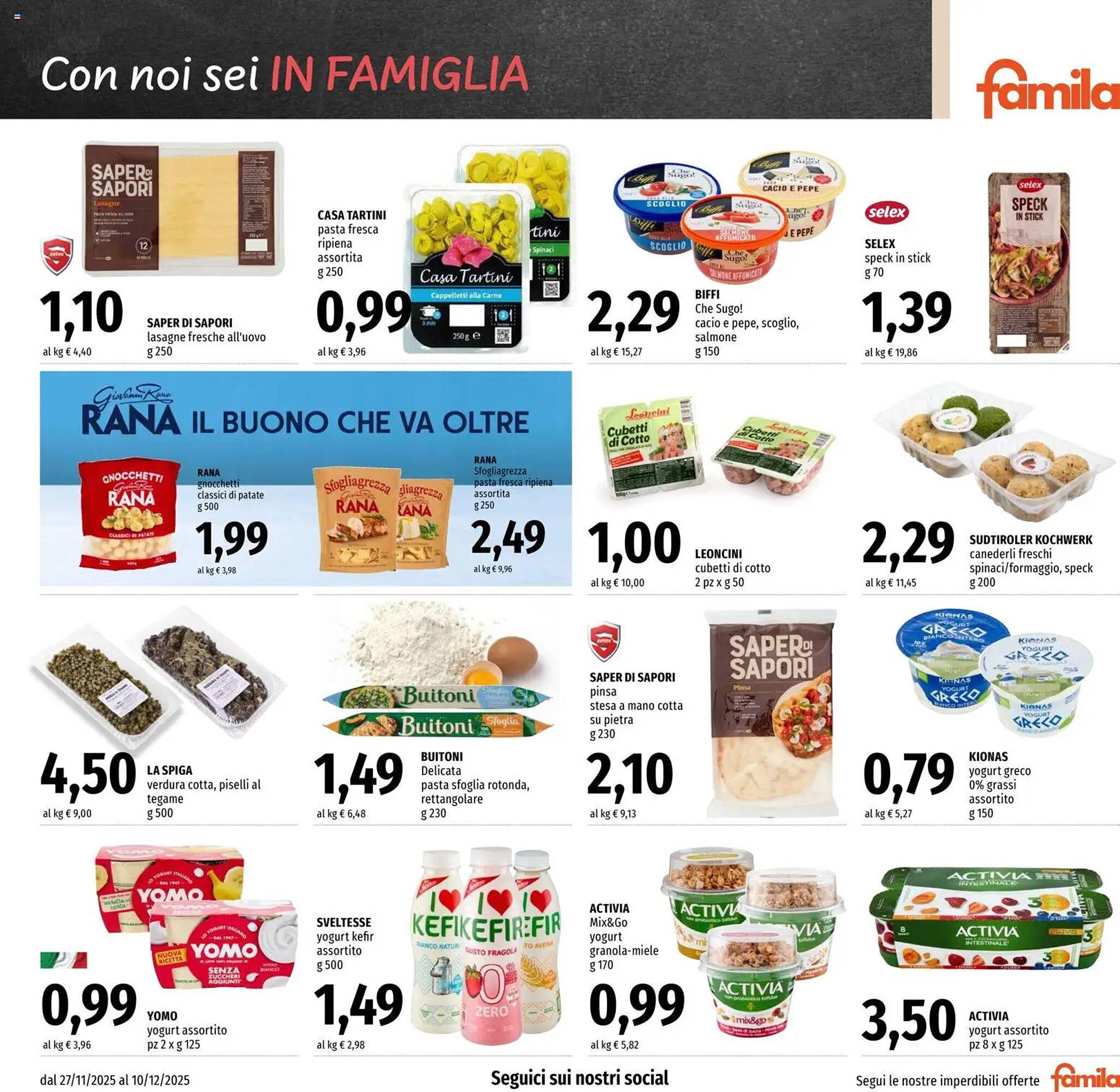 Volantino Famila (2025-11-27 - 2025-12-10)
