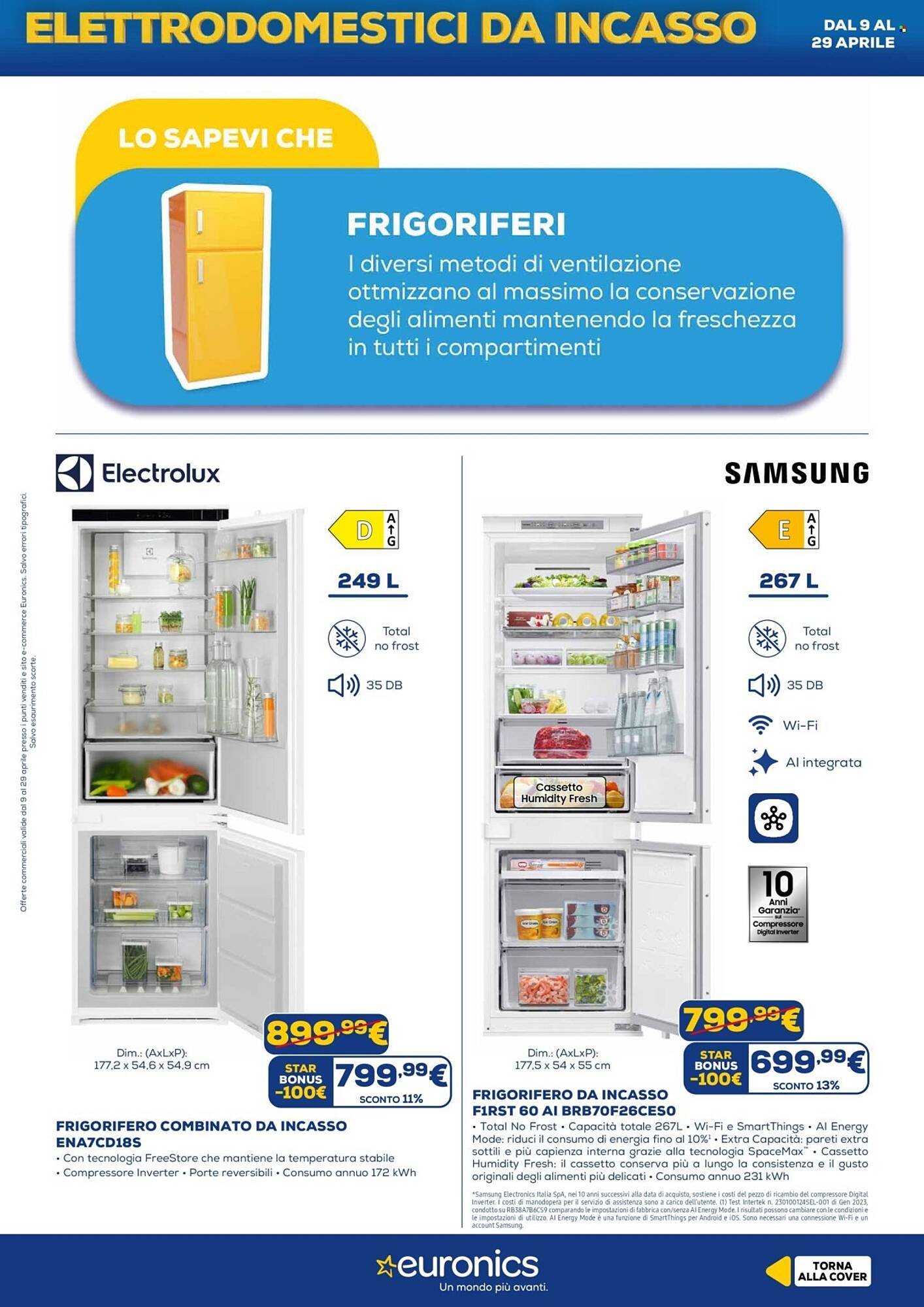 Volantino Euronics (2026-04-09 - 2026-04-29)