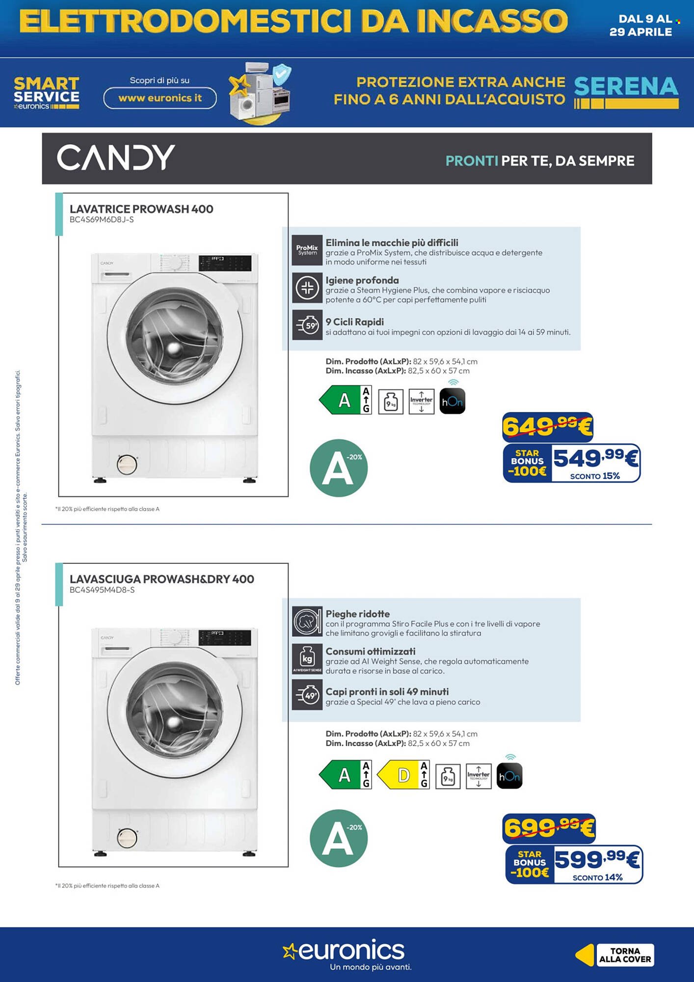Volantino Euronics (2026-04-09 - 2026-04-29)
