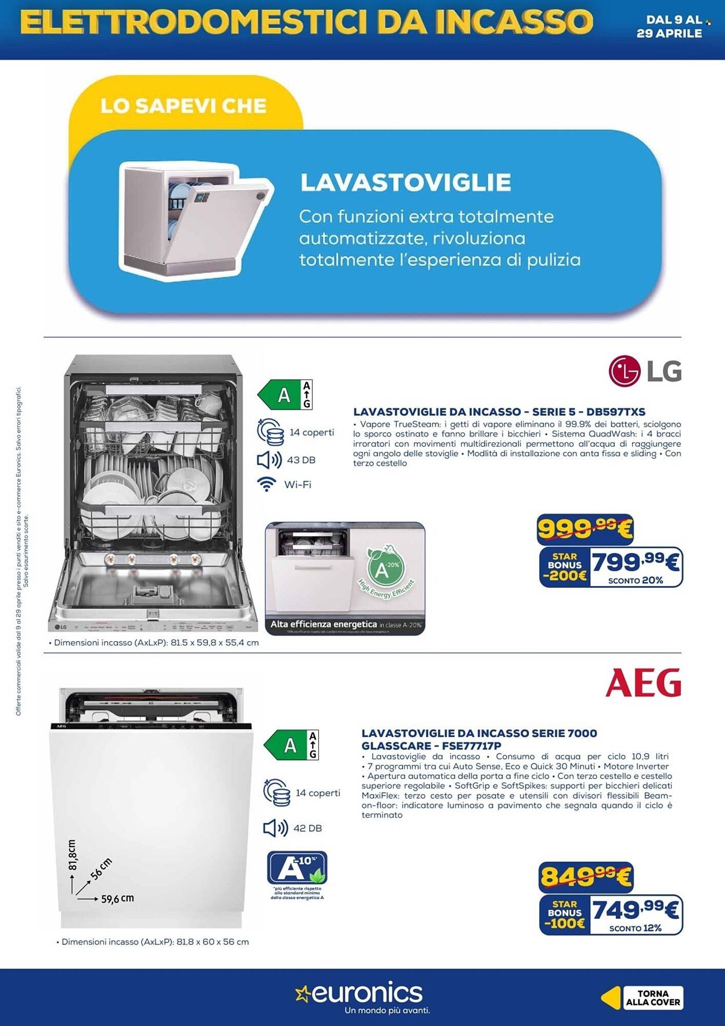Volantino Euronics (2026-04-09 - 2026-04-29)