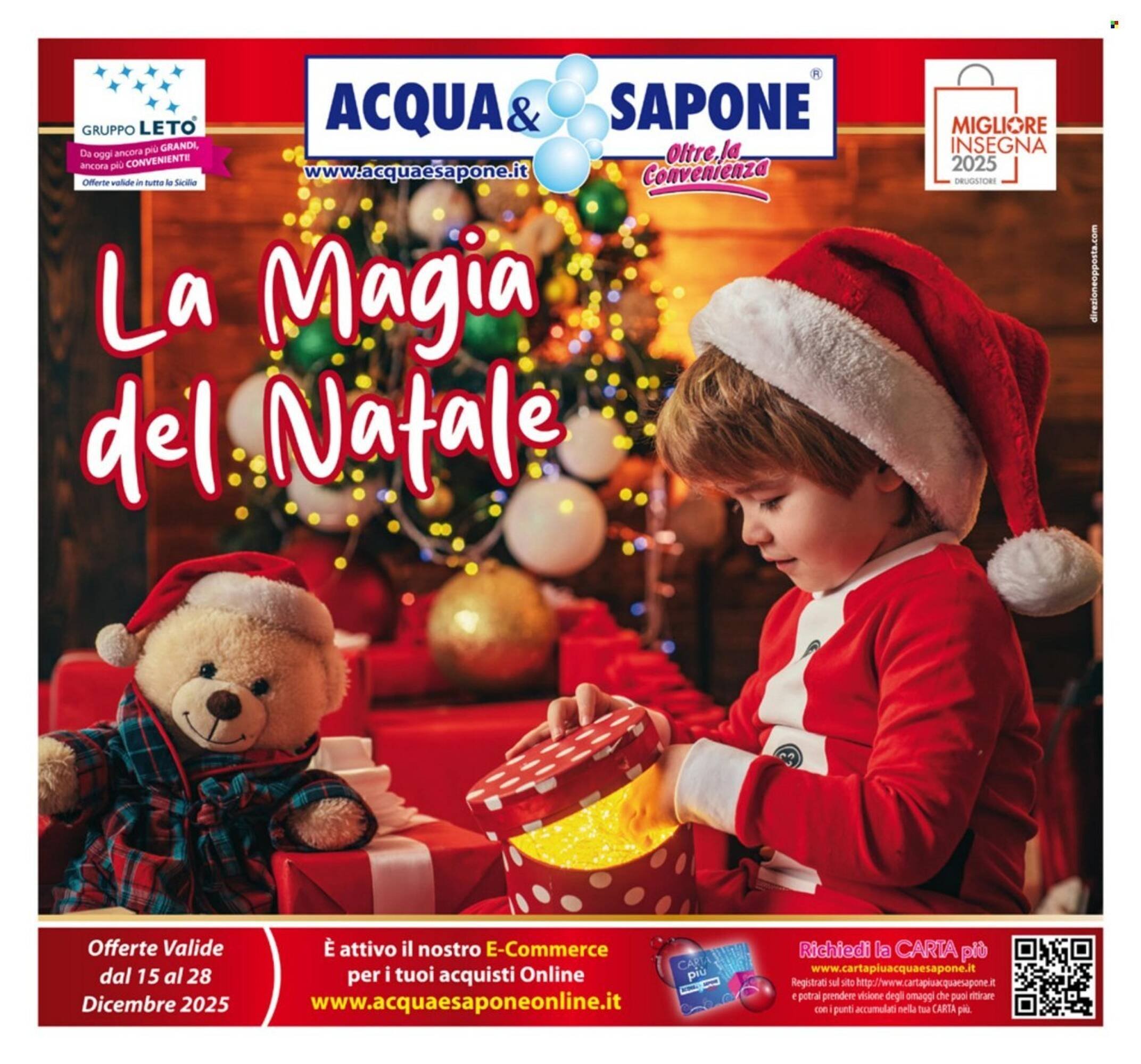 Volantino Acqua &amp; Sapone (2025-12-15 - 2025-12-28)