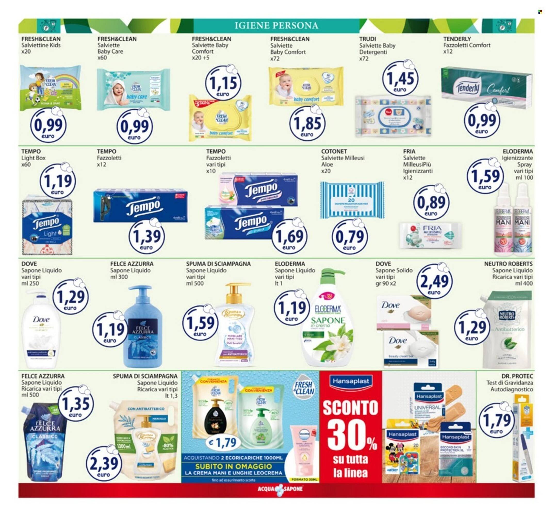 Volantino Acqua &amp; Sapone (2025-12-15 - 2025-12-28)