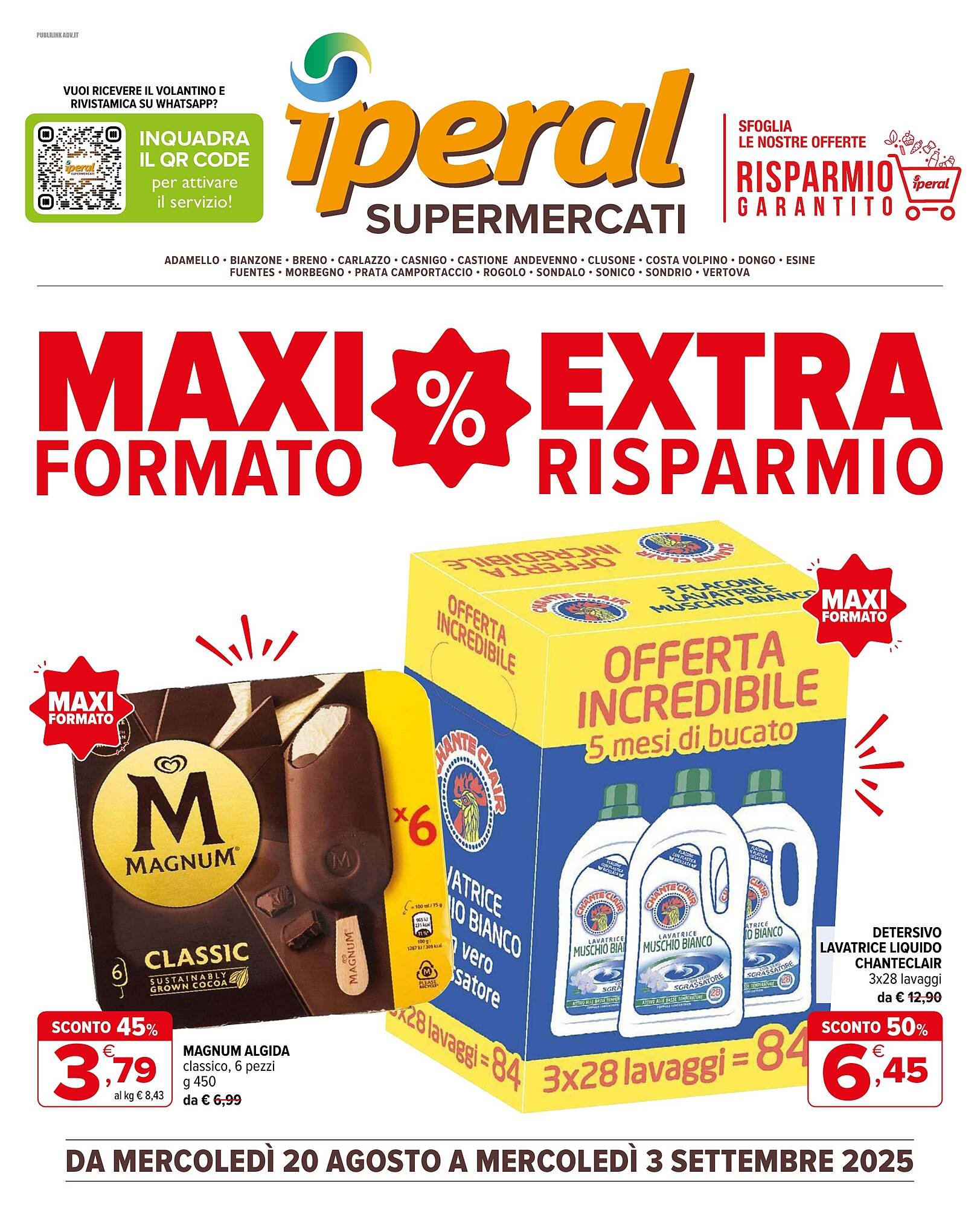 Volantino Iperal (2025-08-20 - 2025-09-03)