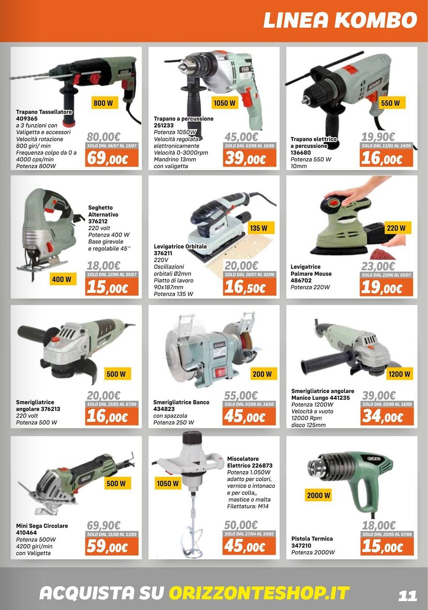 Volantino Orizzonte (2026-04-16 - 2026-10-11)