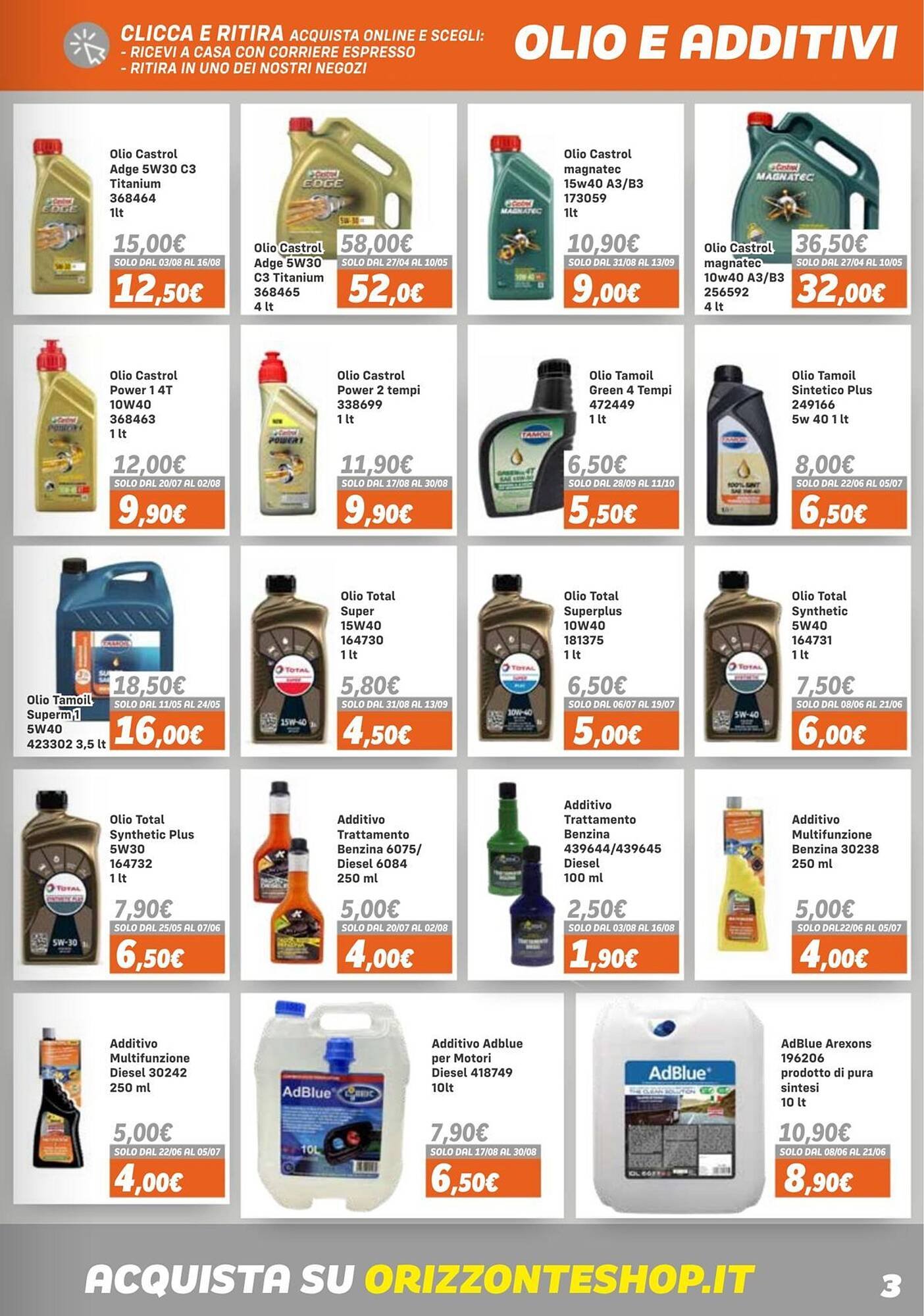 Volantino Orizzonte (2026-04-16 - 2026-10-11)