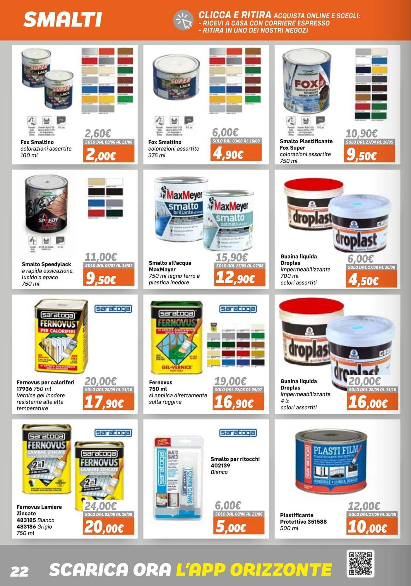 Volantino Orizzonte (2026-04-16 - 2026-10-11)