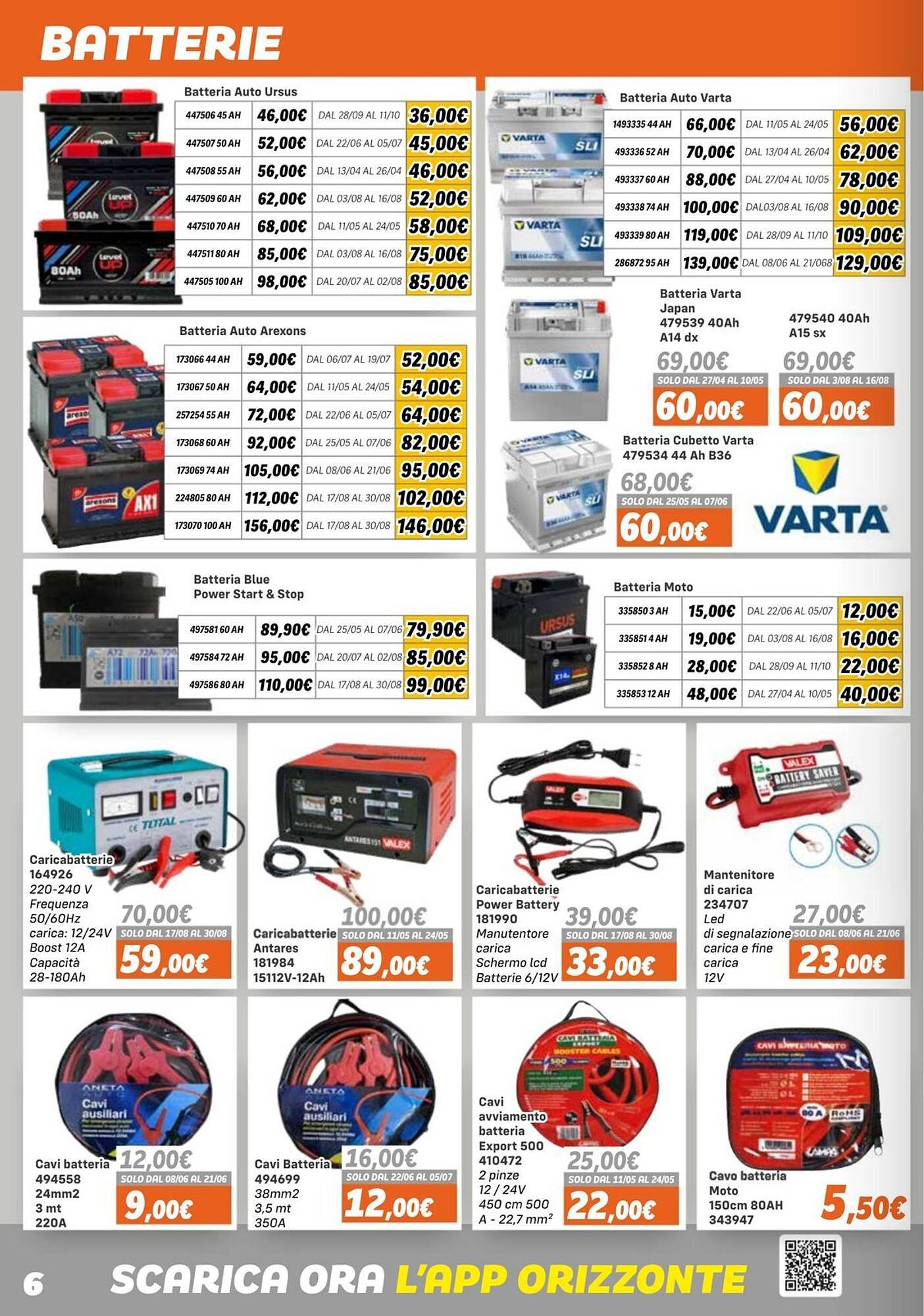 Volantino Orizzonte (2026-04-16 - 2026-10-11)