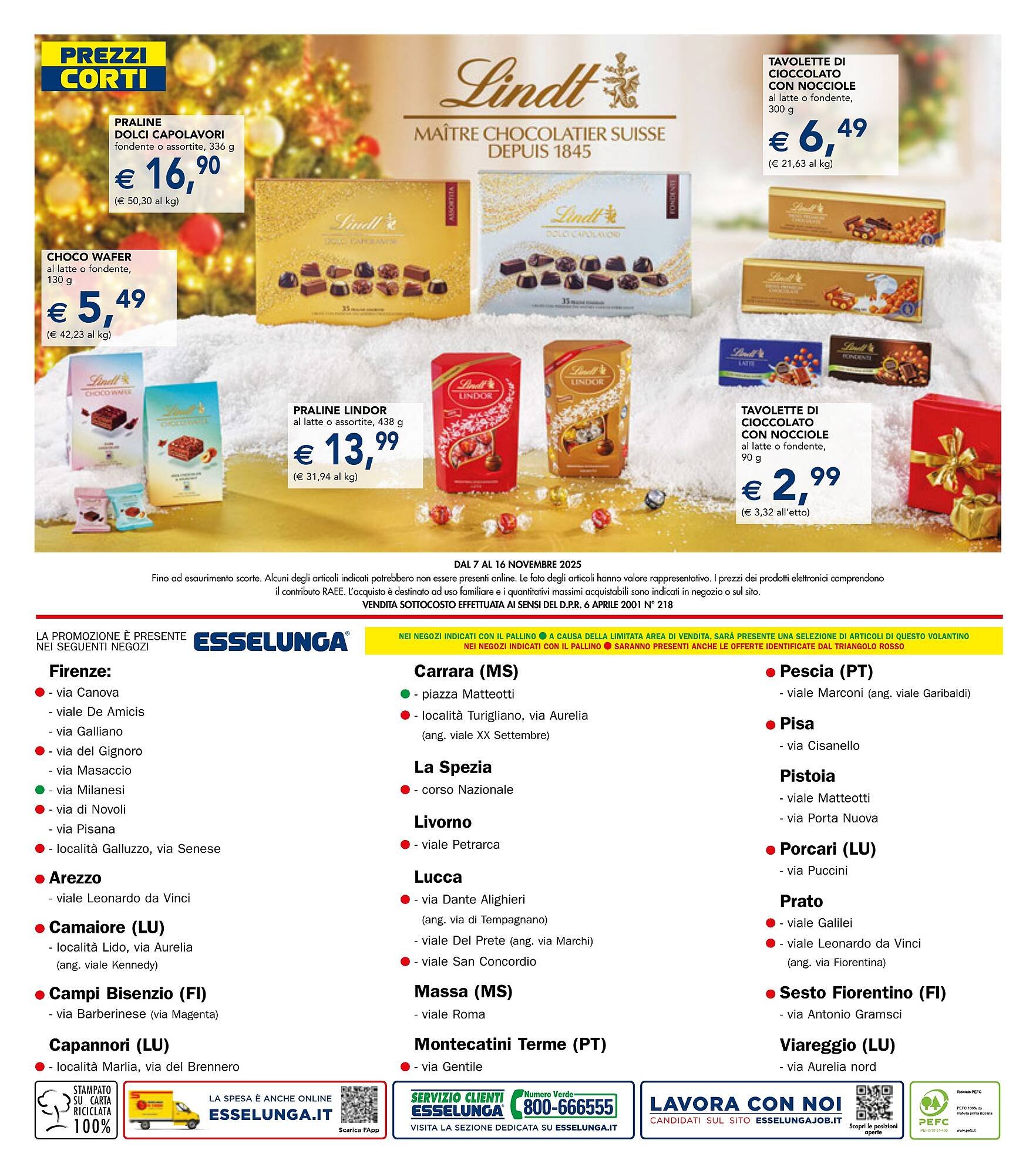 Volantino Esselunga (2025-11-07 - 2025-11-16)