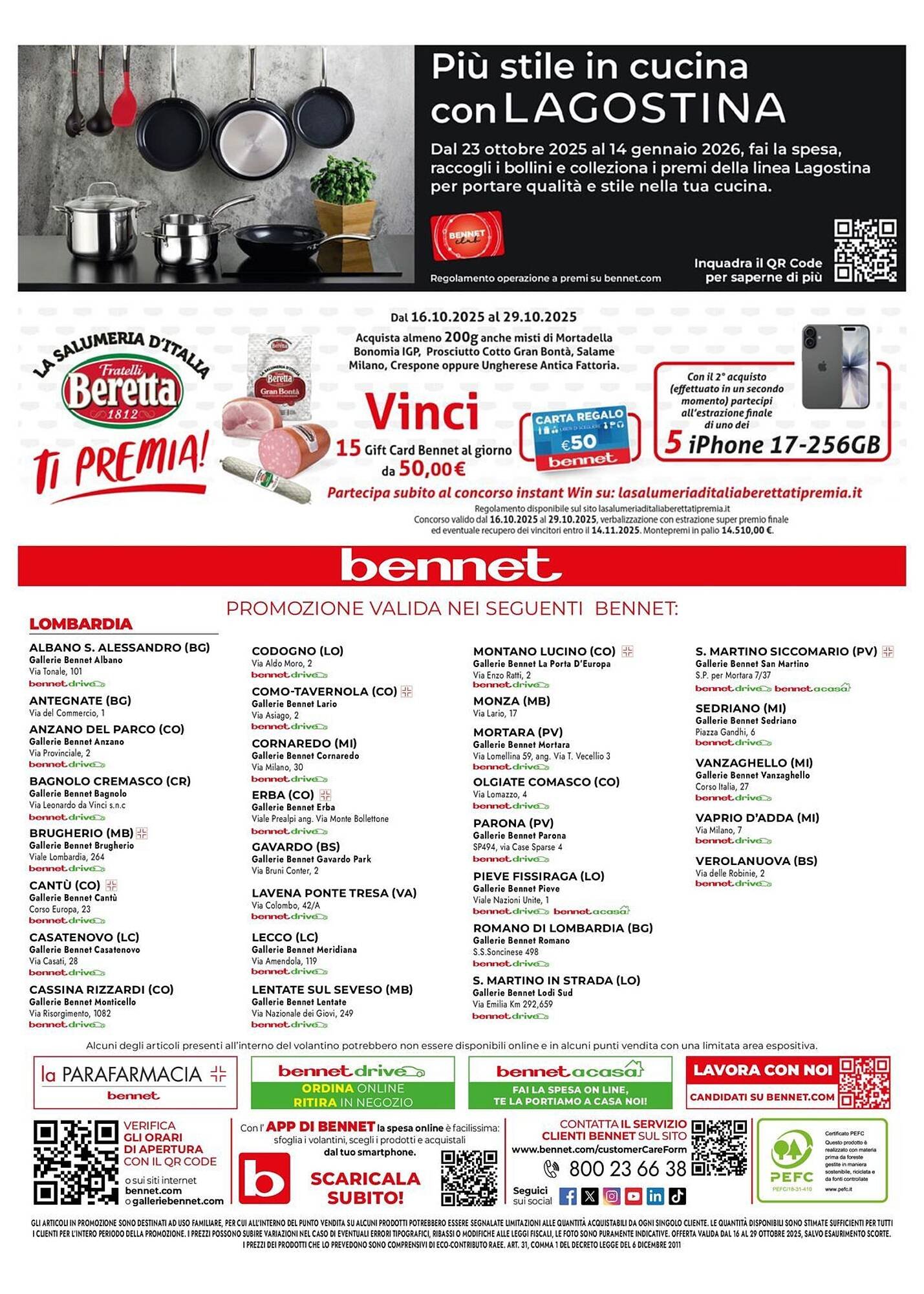 Volantino Bennet (2025-10-16 - 2025-10-29)