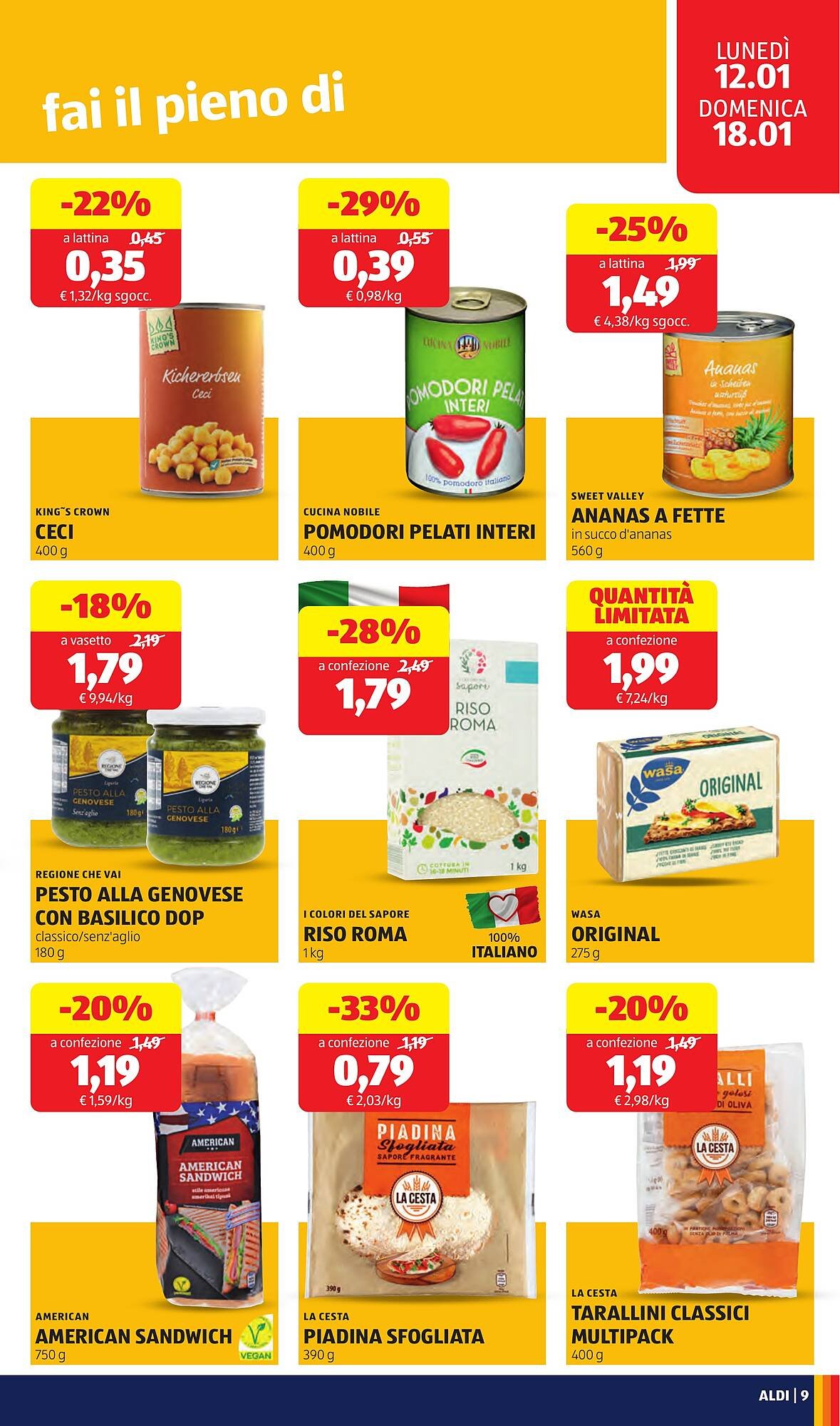 Volantino ALDI (2026-01-12 - 2026-01-18)
