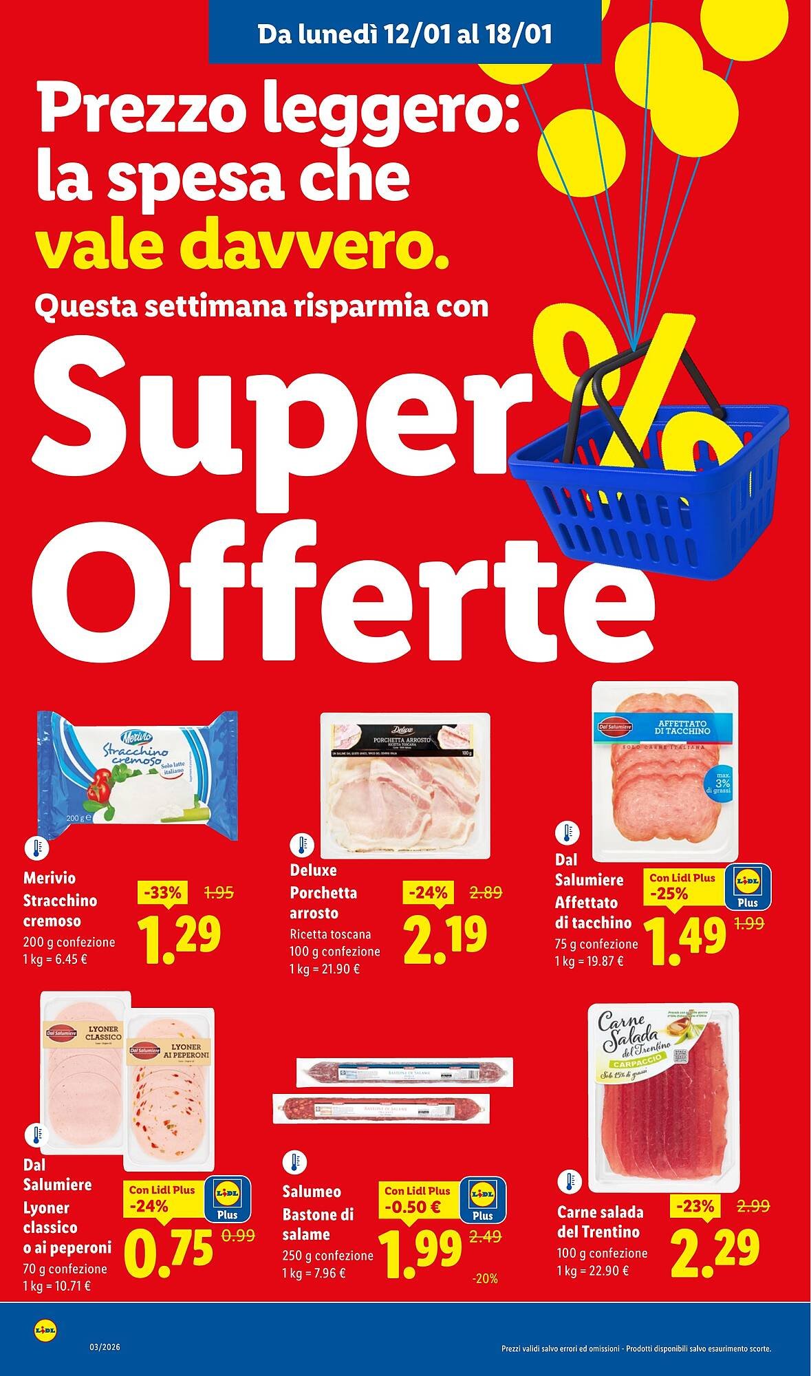 Volantino Lidl (2026-01-12 - 2026-01-18)