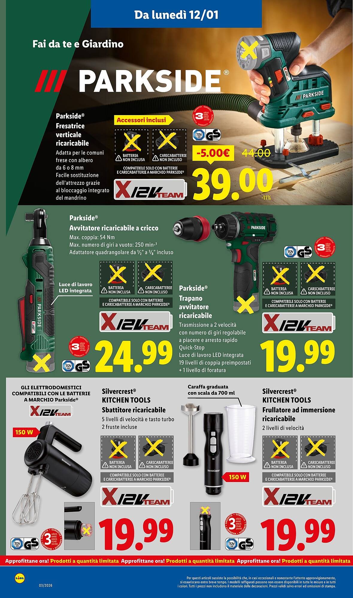 Volantino Lidl (2026-01-12 - 2026-01-18)