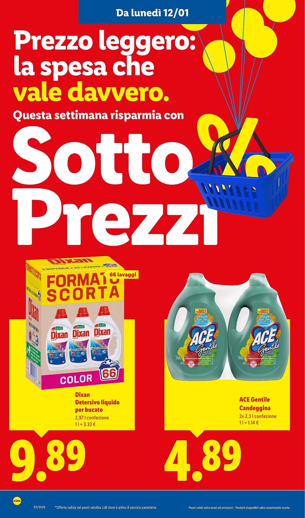 Volantino Lidl (2026-01-12 - 2026-01-18)