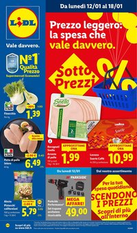 Volantino Lidl (2026-01-12 - 2026-01-18)