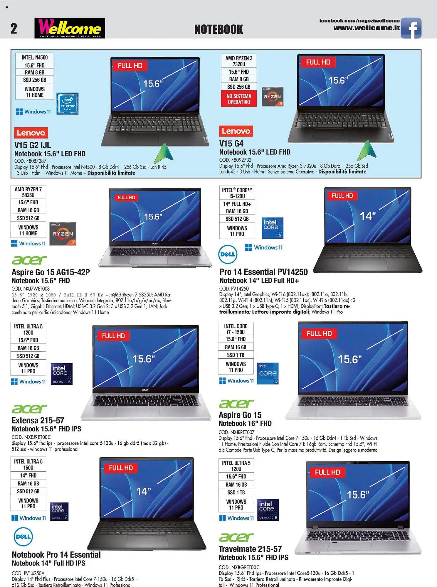 Volantino Wellcome (2026-02-10 - 2026-03-31)