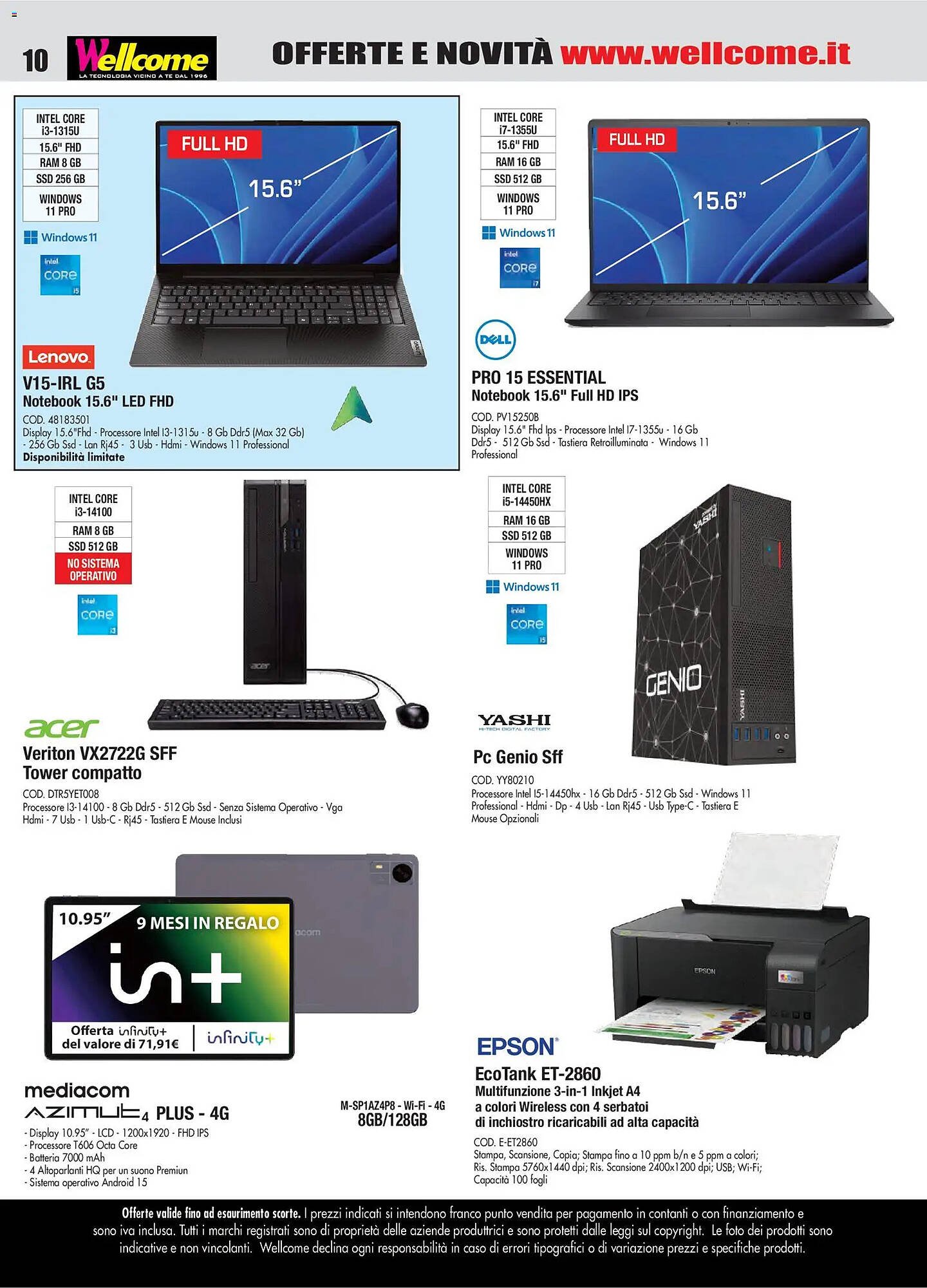 Volantino Wellcome (2026-02-10 - 2026-03-31)