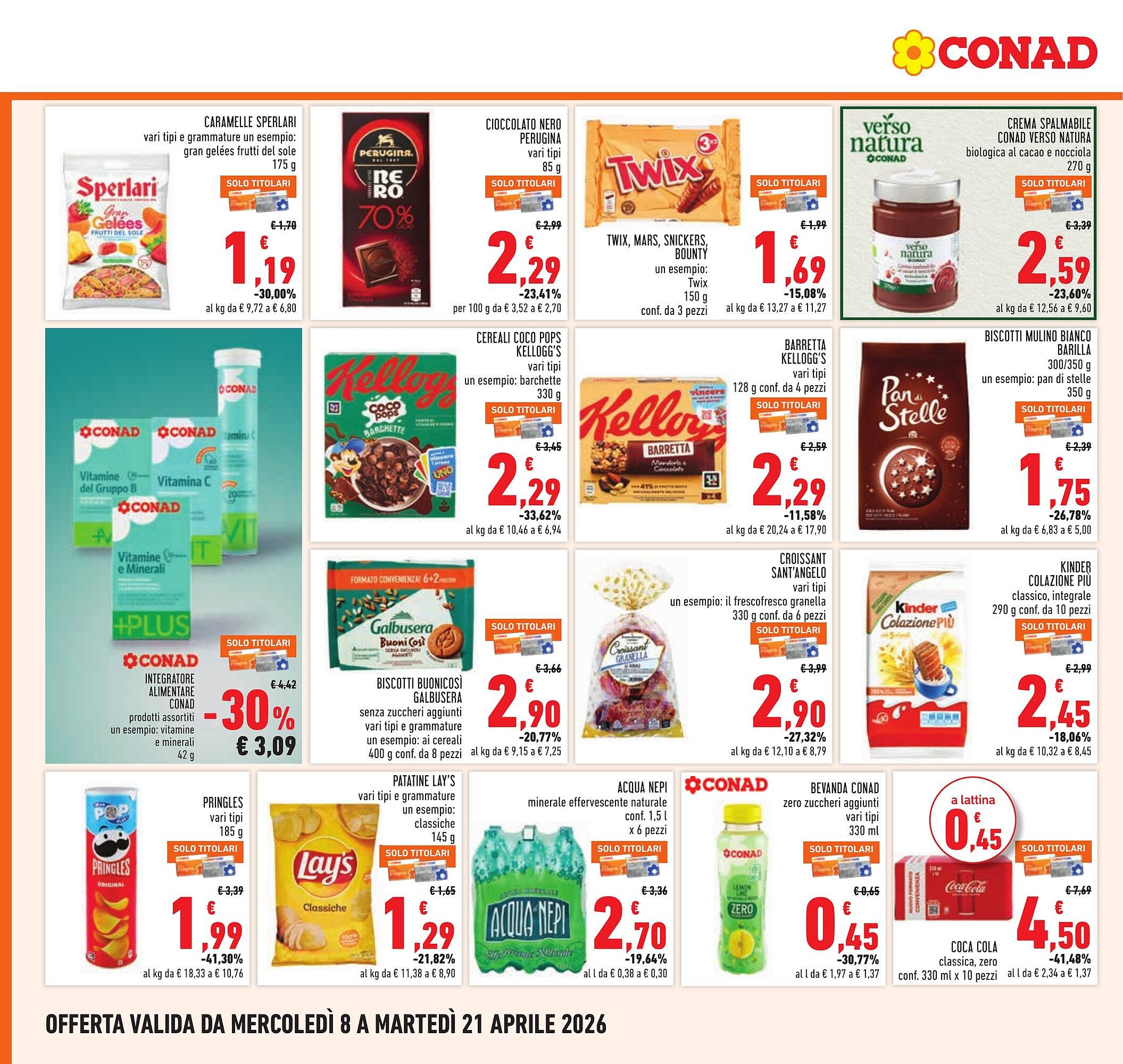 Volantino Conad (2026-04-08 - 2026-04-21)