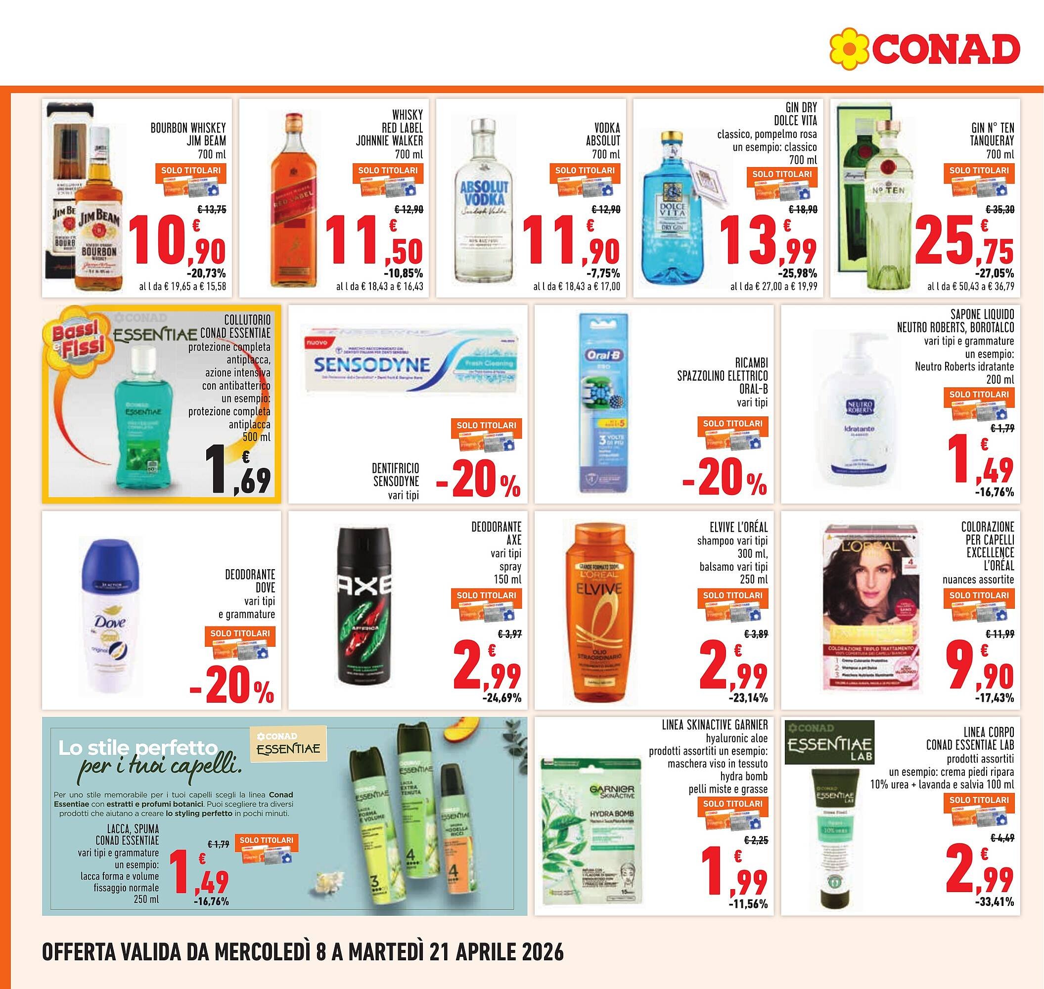 Volantino Conad (2026-04-08 - 2026-04-21)
