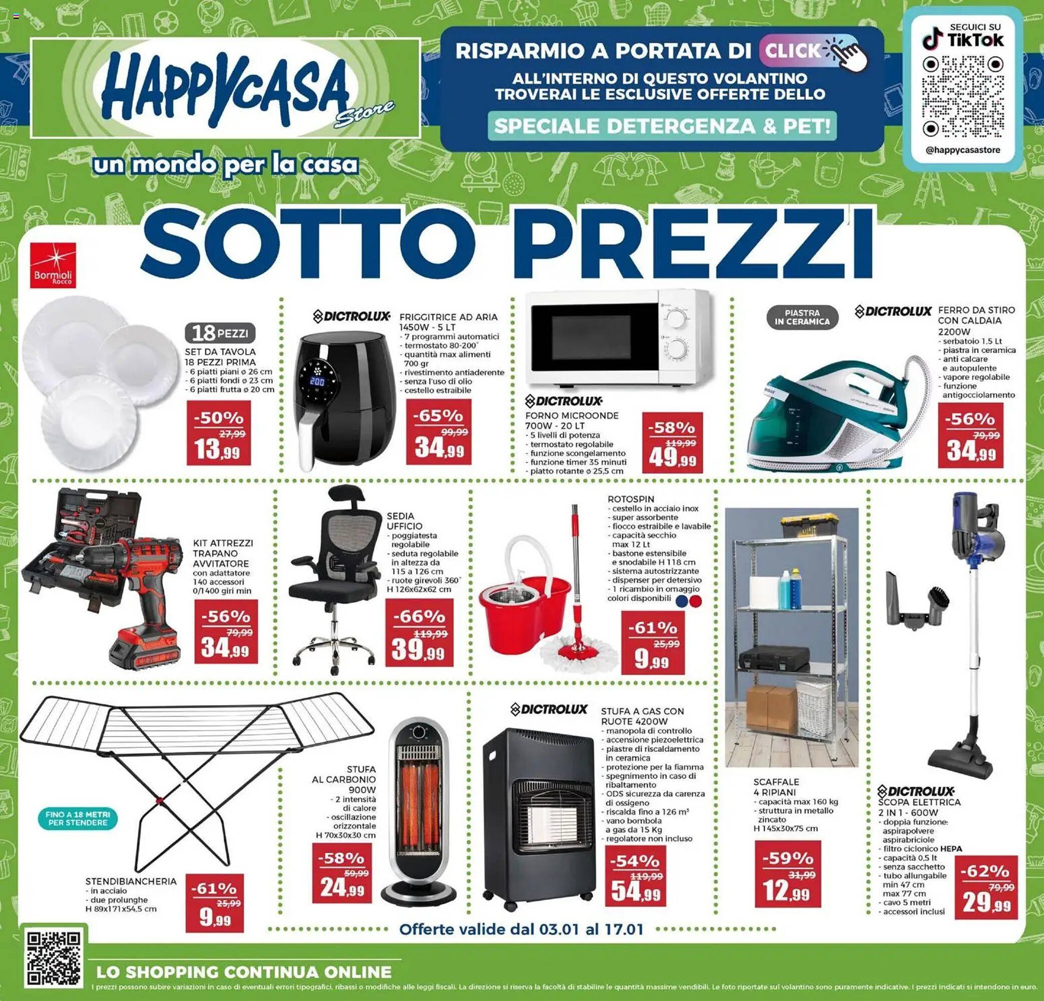 Volantino Happy Casa (2026-01-03 - 2026-01-17)