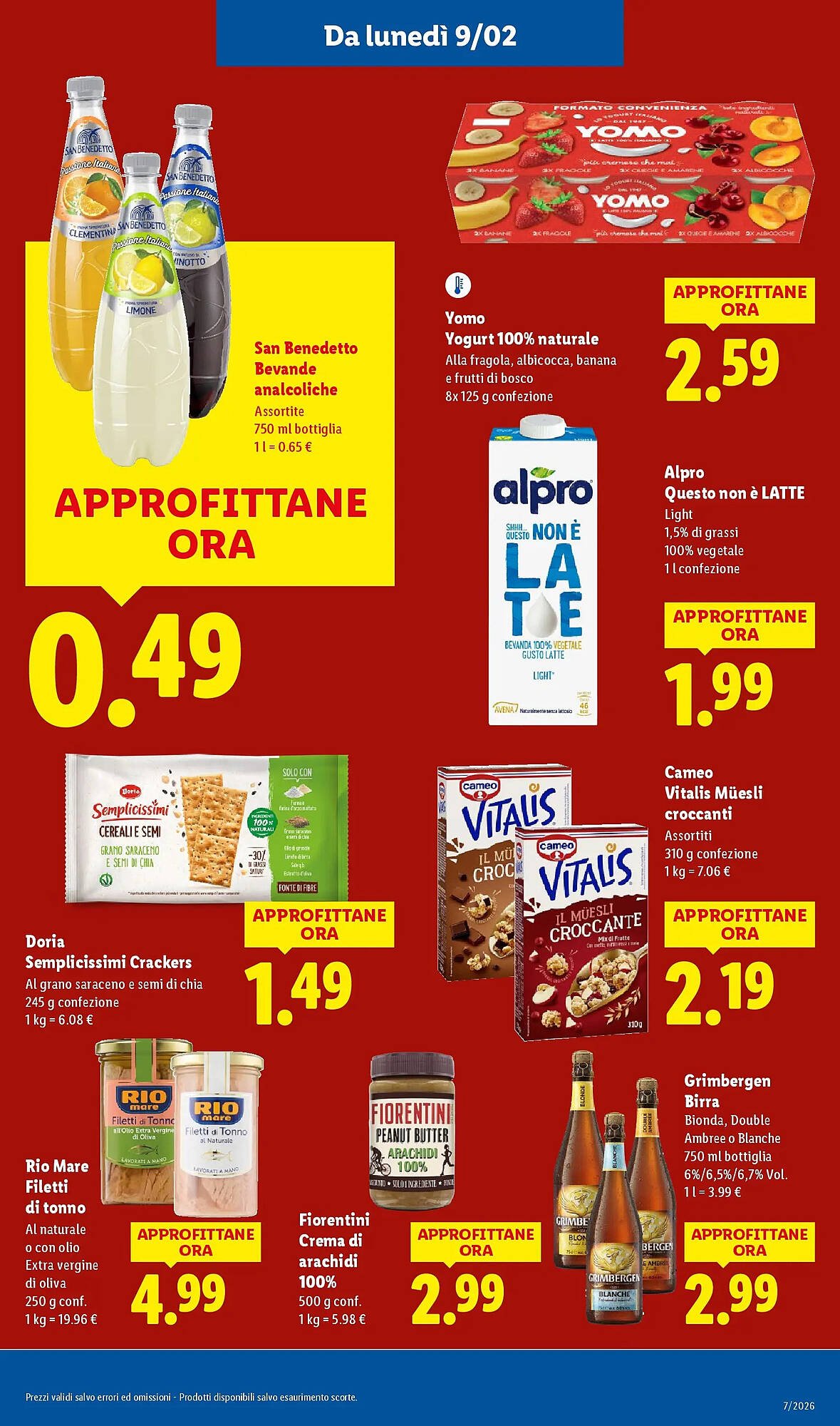 Volantino Lidl (2026-02-09 - 2026-02-15)