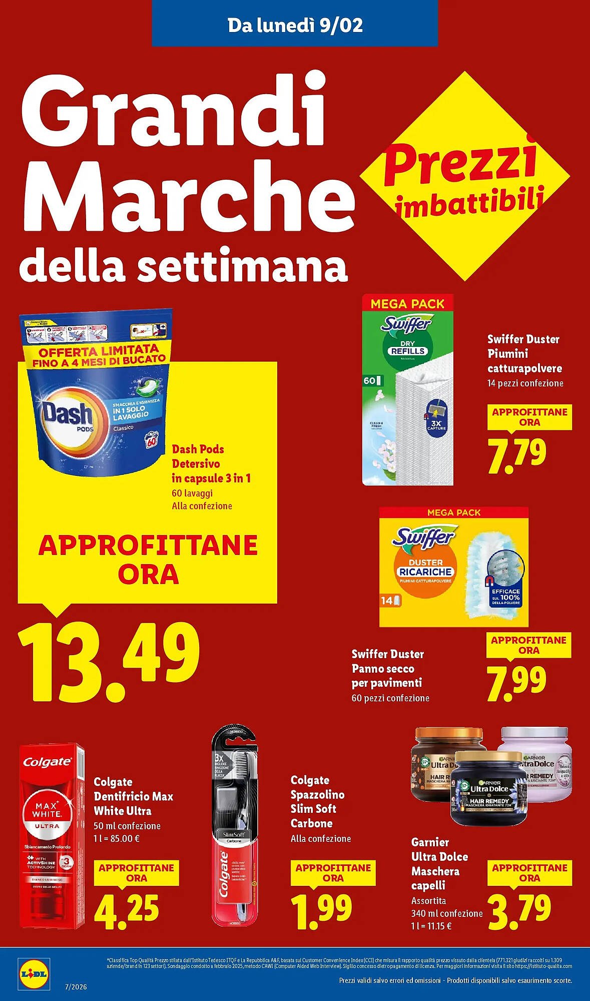 Volantino Lidl (2026-02-09 - 2026-02-15)