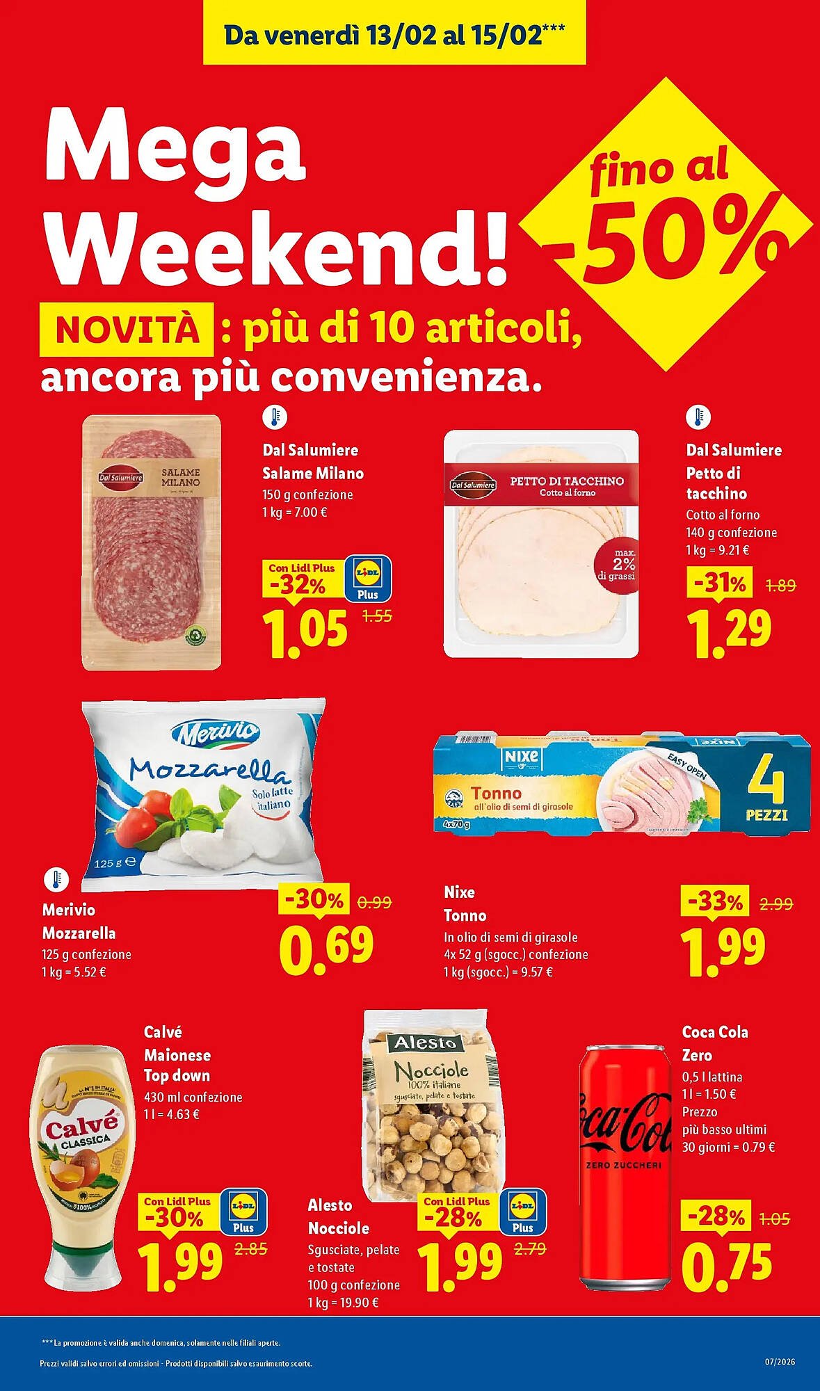 Volantino Lidl (2026-02-09 - 2026-02-15)