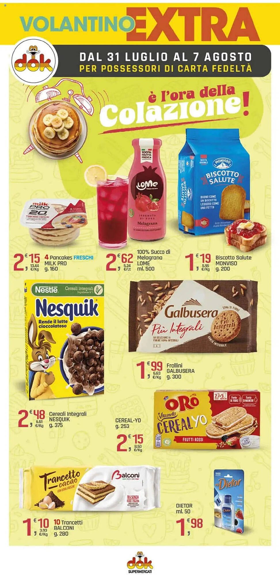 Volantino Supermercati Dok (2025-07-31 - 2025-08-07)