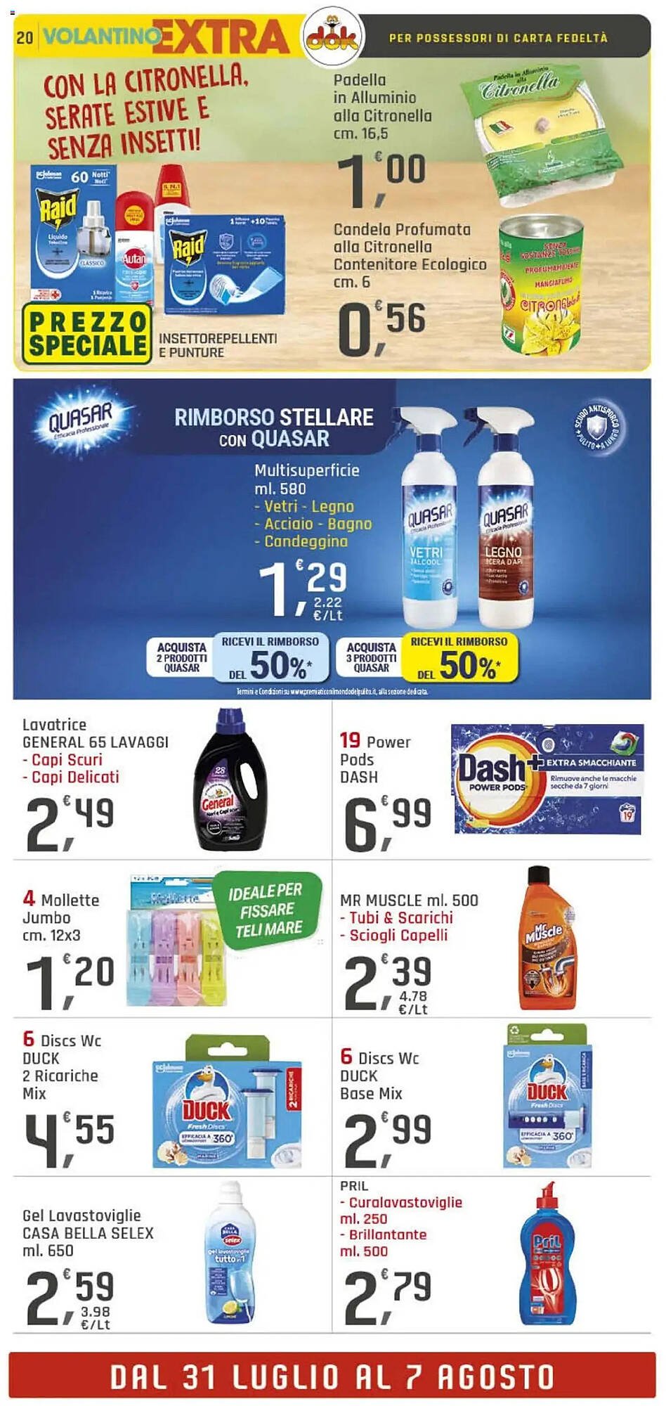Volantino Supermercati Dok (2025-07-31 - 2025-08-07)