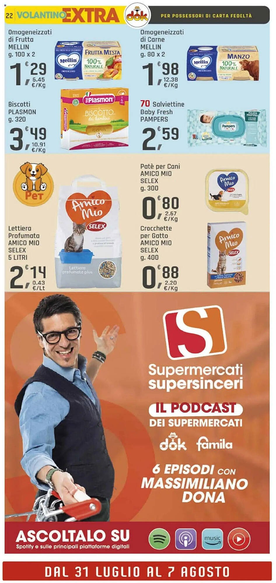 Volantino Supermercati Dok (2025-07-31 - 2025-08-07)