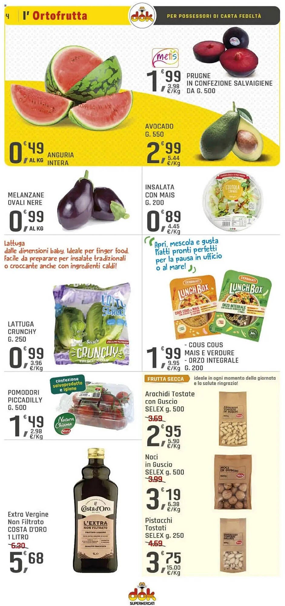 Volantino Supermercati Dok (2025-07-31 - 2025-08-07)
