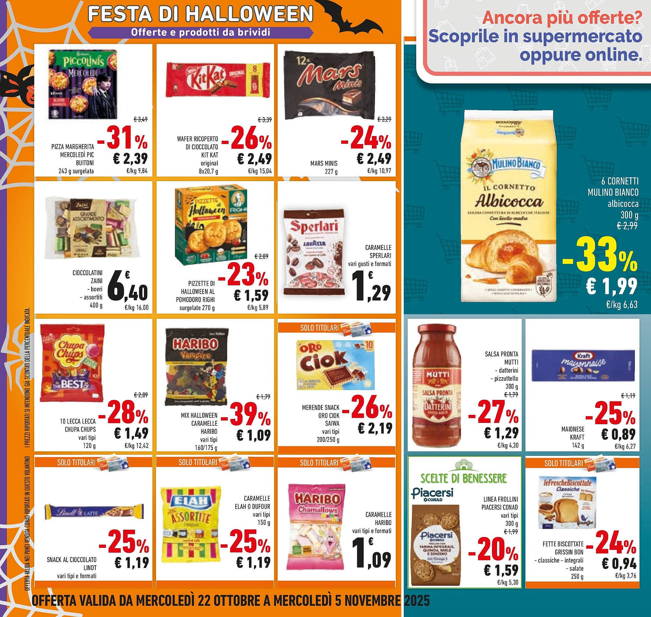 Volantino Conad (2025-10-22 - 2025-11-05)