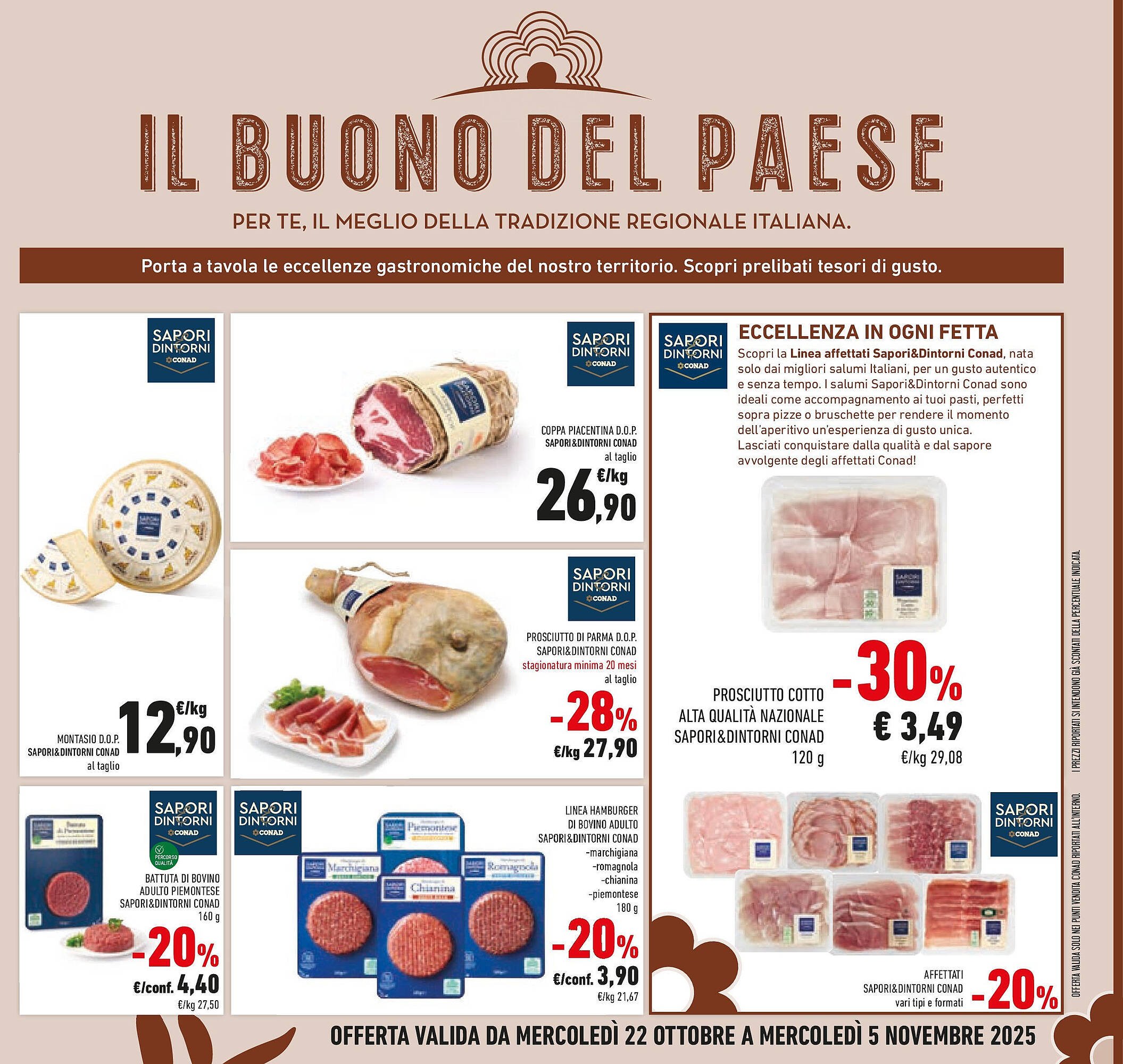 Volantino Conad (2025-10-22 - 2025-11-05)