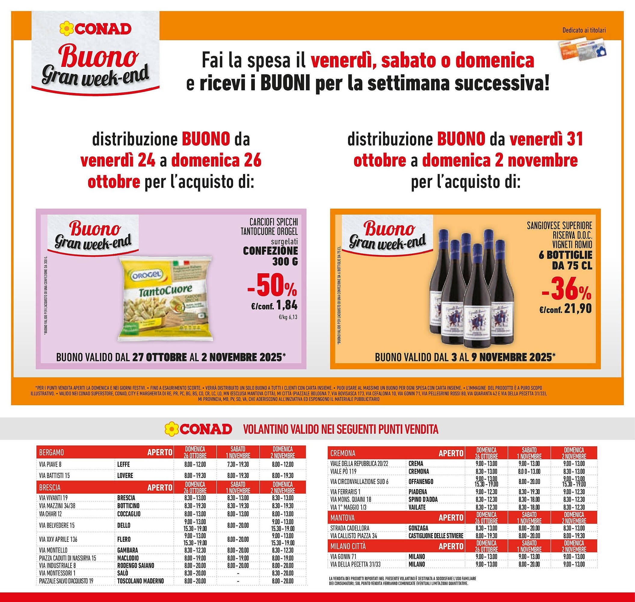 Volantino Conad (2025-10-22 - 2025-11-05)