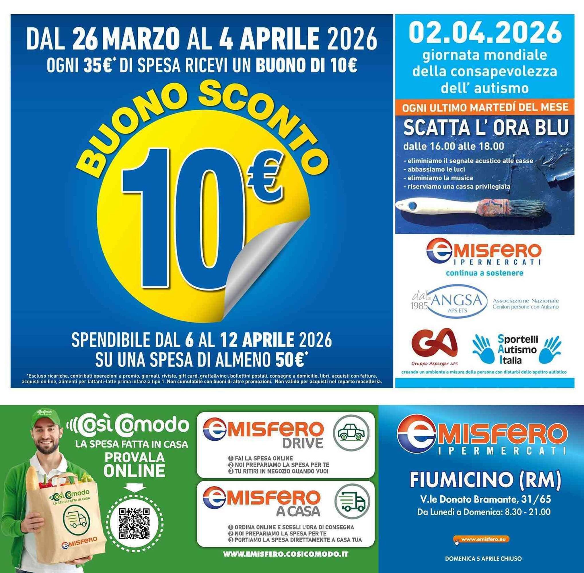 Volantino Emisfero (2026-03-26 - 2026-04-08)