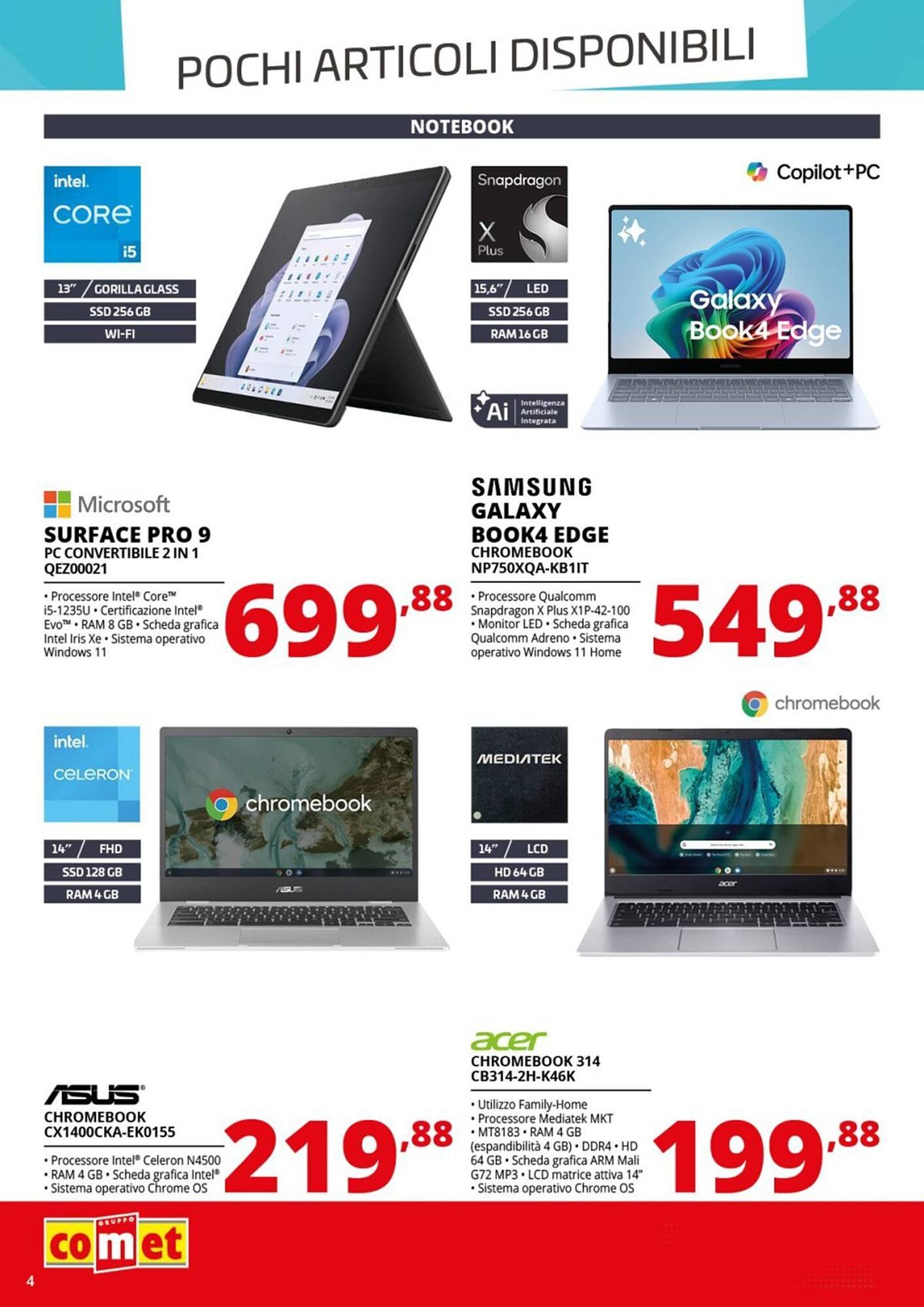 Volantino Comet (2026-01-09 - 2026-01-31)