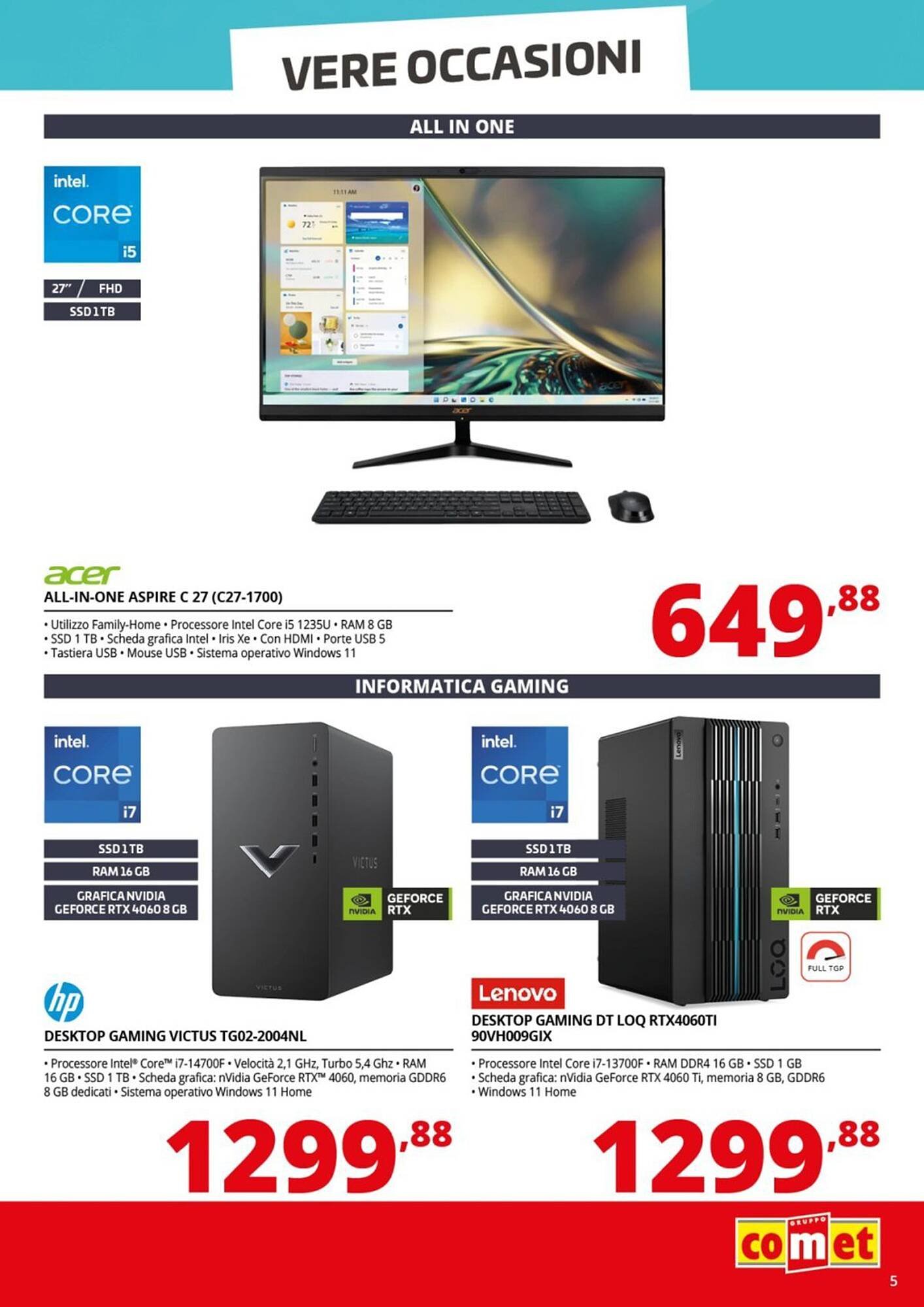 Volantino Comet (2026-01-09 - 2026-01-31)