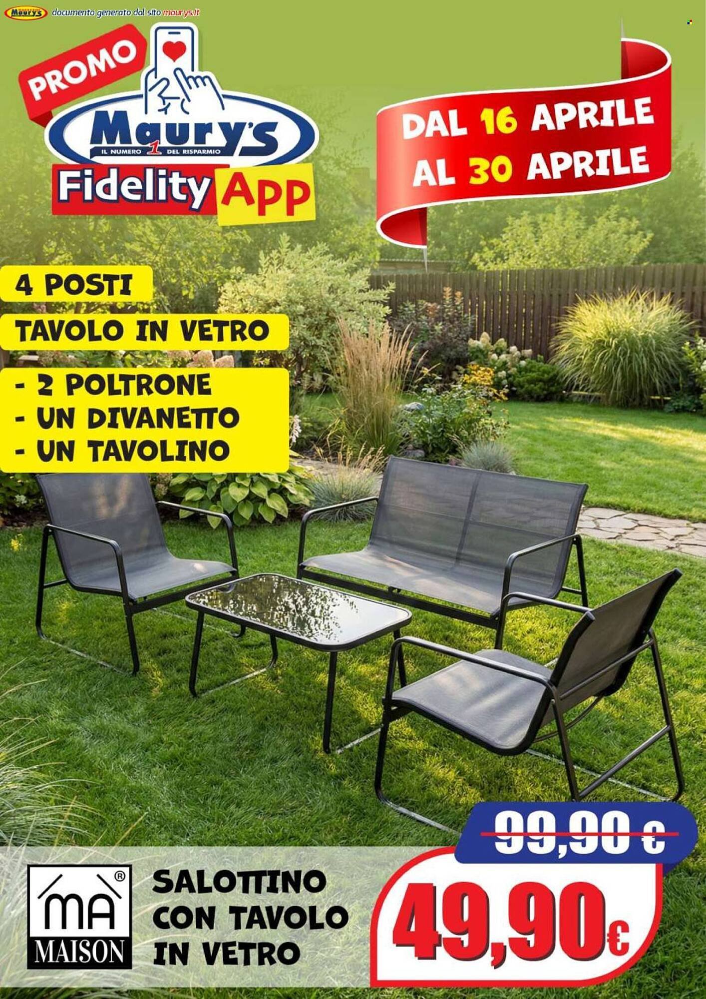 Volantino Maury's (2026-04-16 - 2026-04-30)