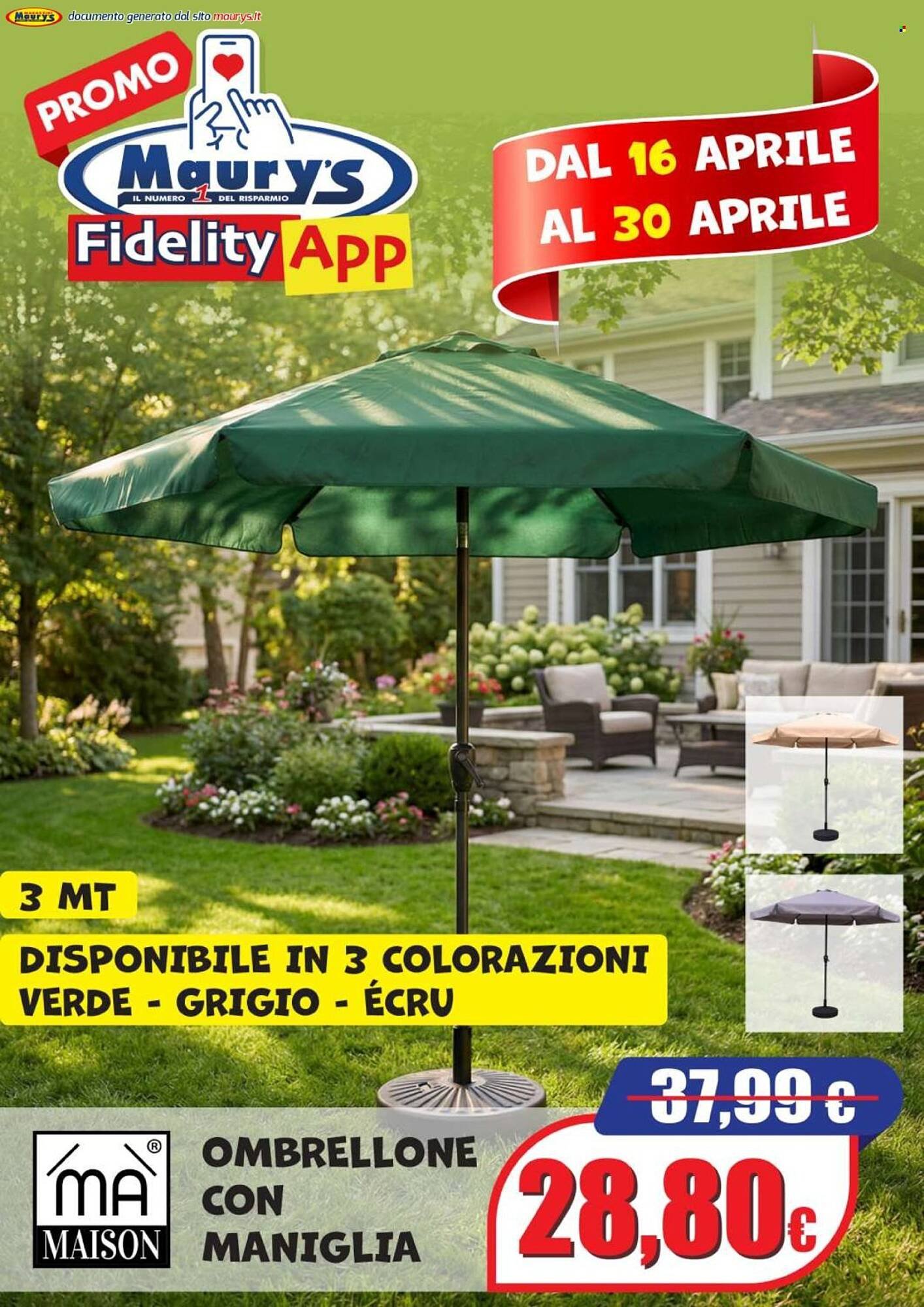 Volantino Maury's (2026-04-16 - 2026-04-30)