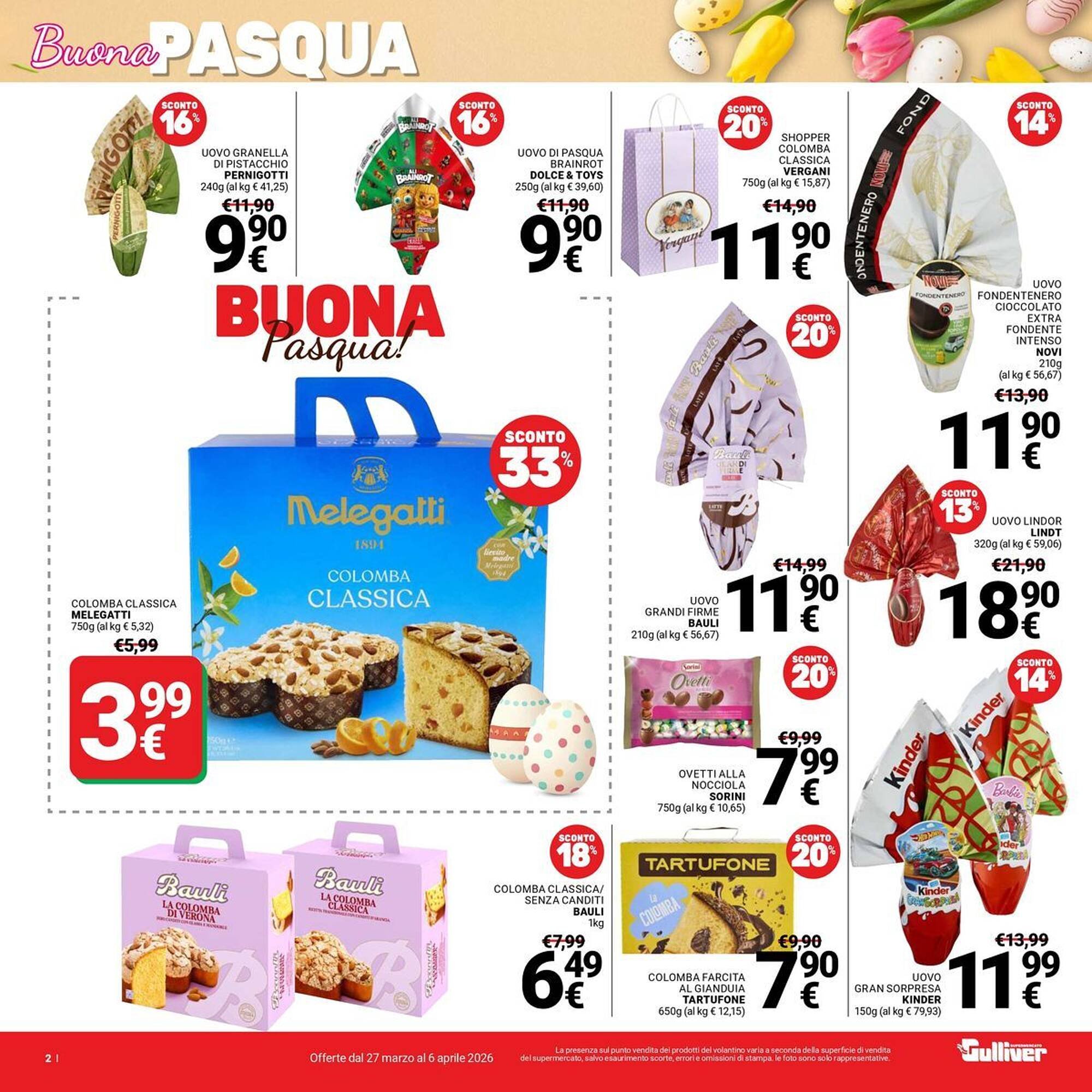 Volantino Supermercati Gulliver (2026-03-27 - 2026-04-06)