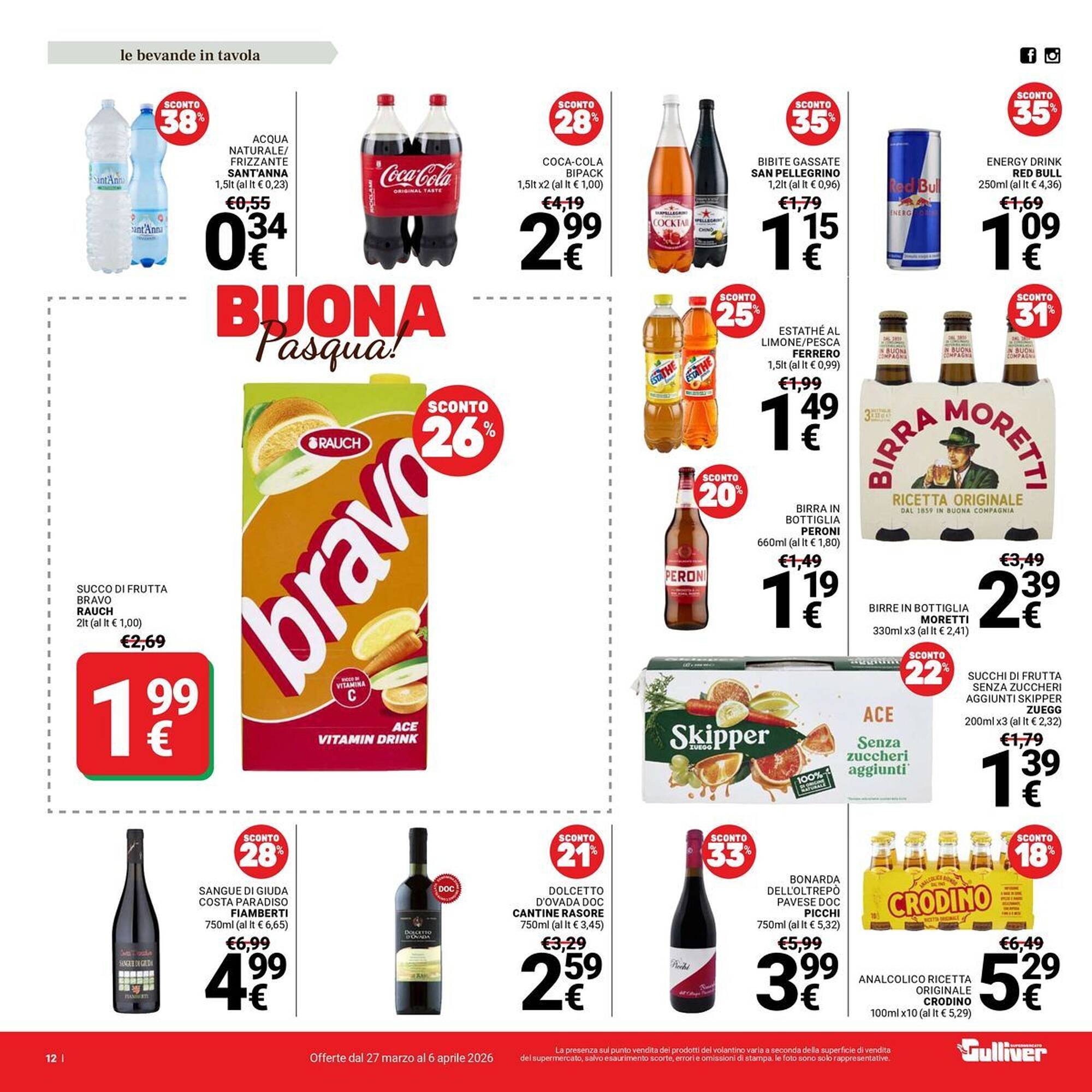 Volantino Supermercati Gulliver (2026-03-27 - 2026-04-06)